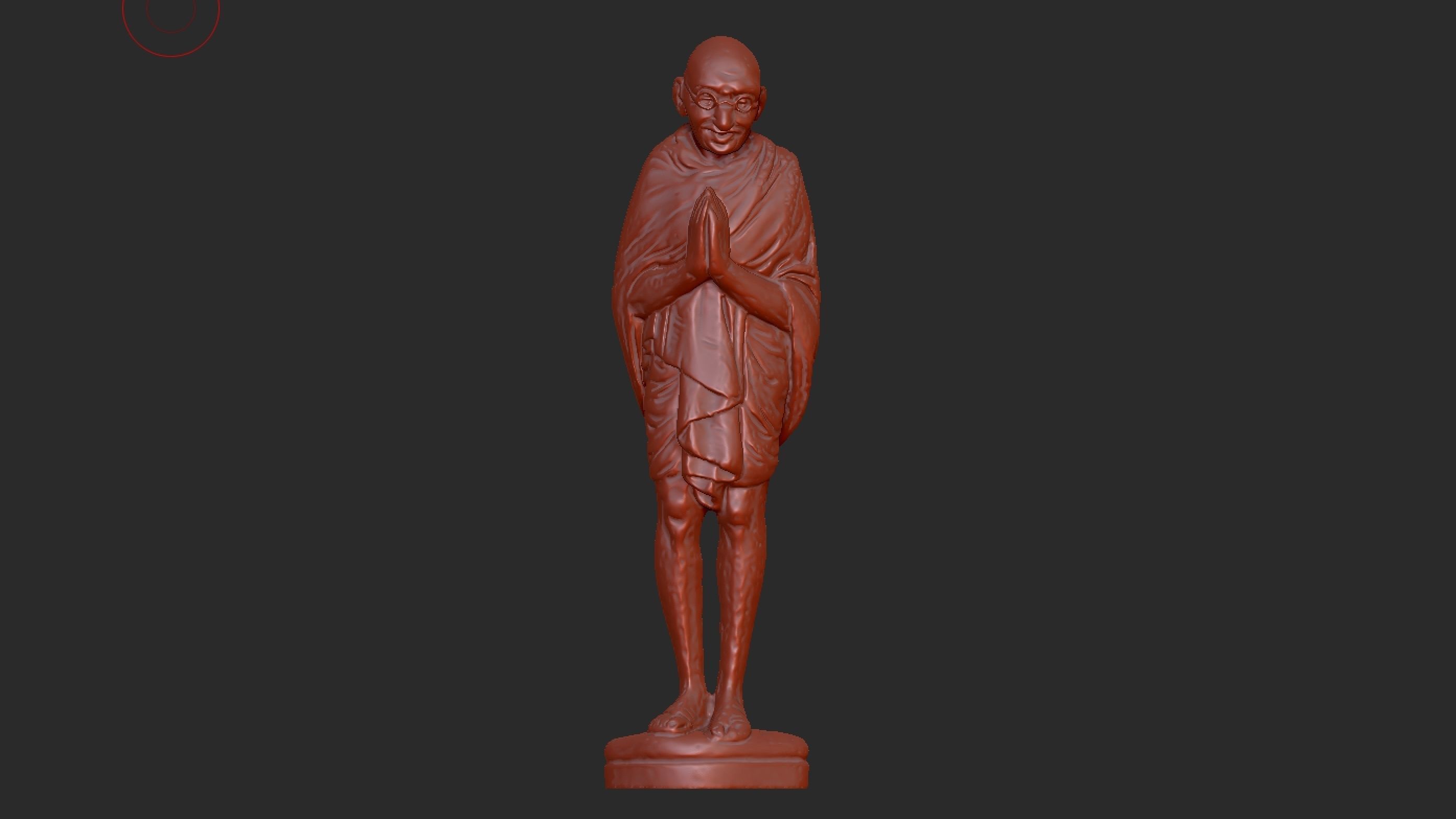 Ivory Gandhi v3 3DP 3D print model_4