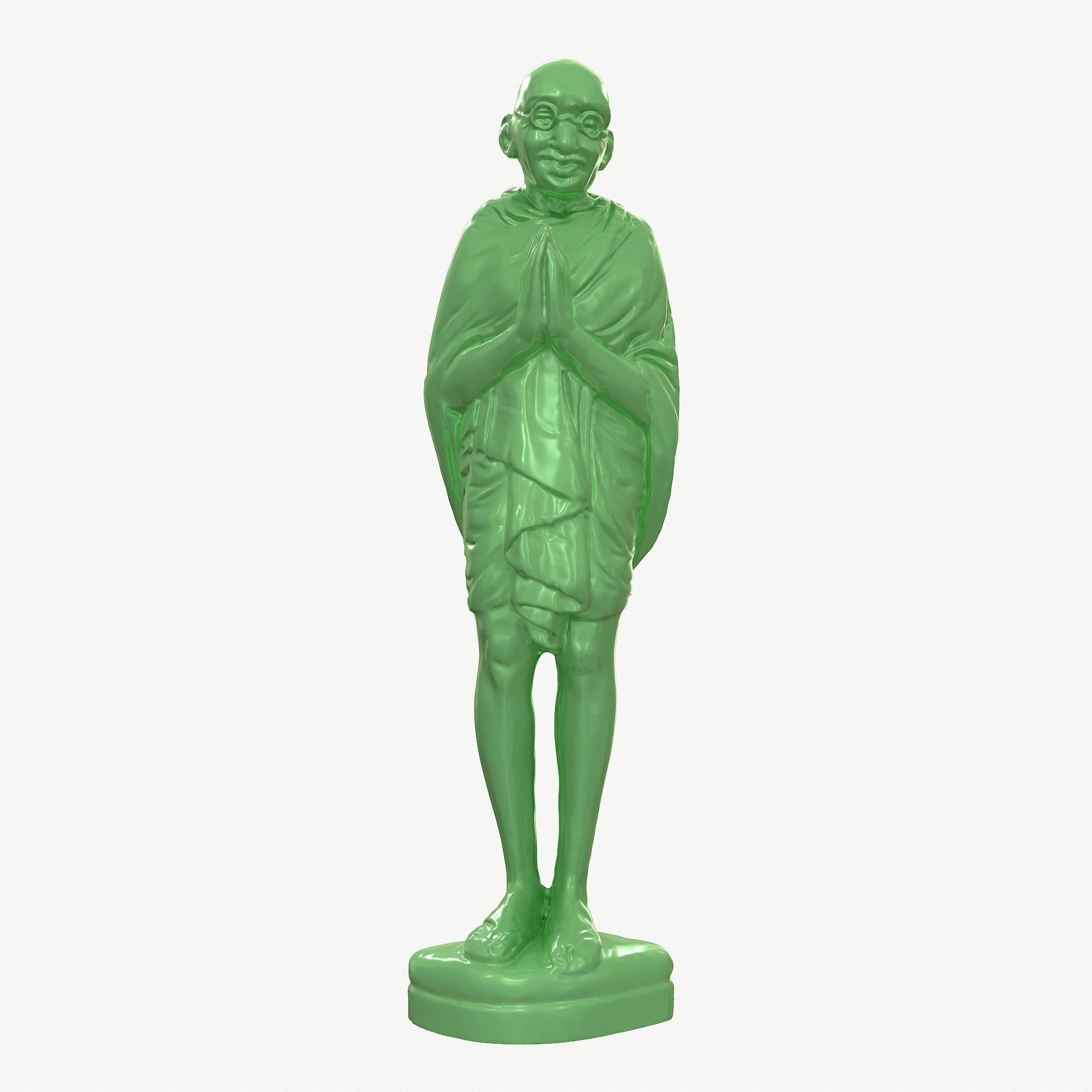 Ivory Gandhi v3 3DP 3D print model_2