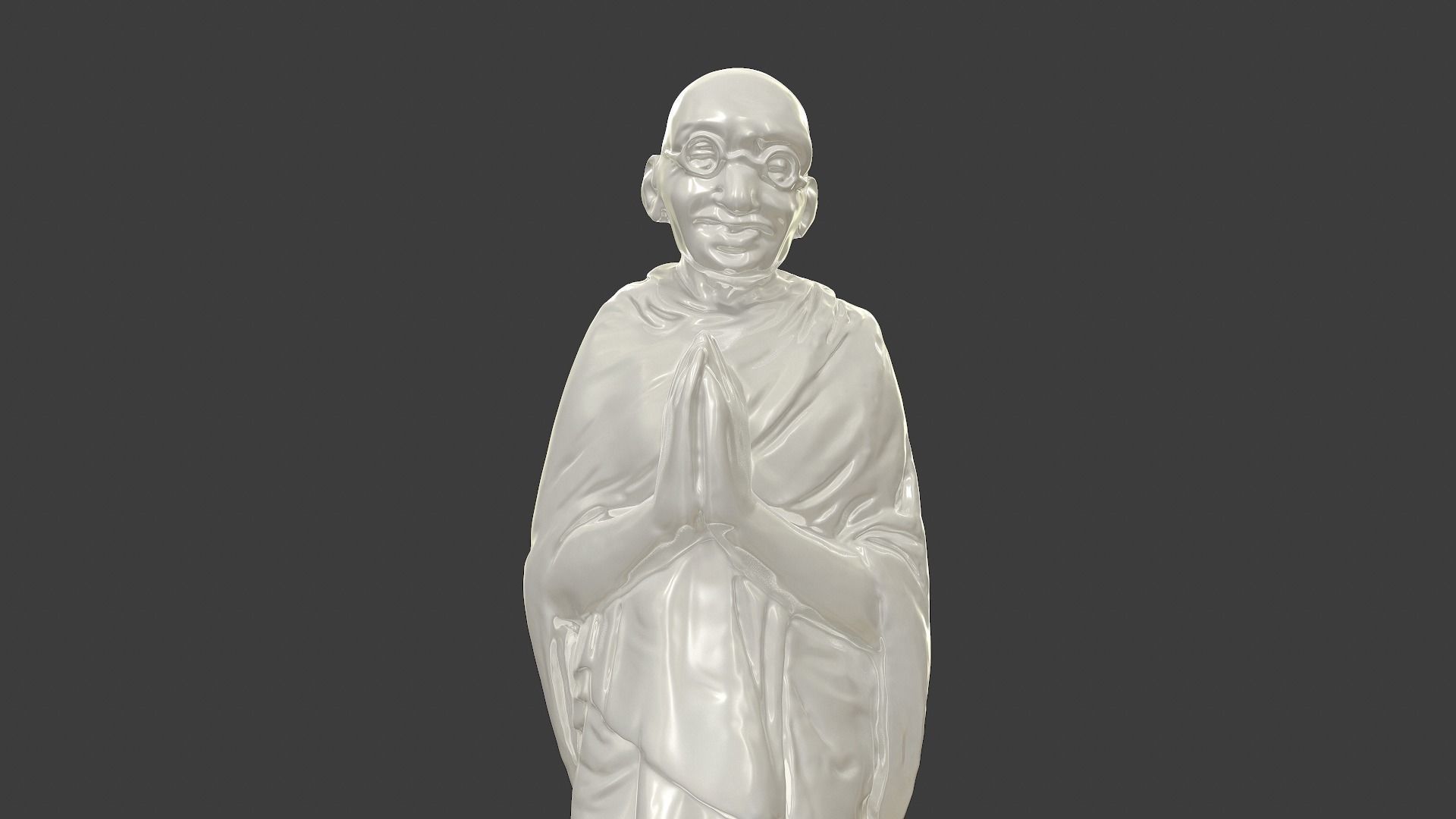 Ivory Gandhi v3 3DP 3D print model_24