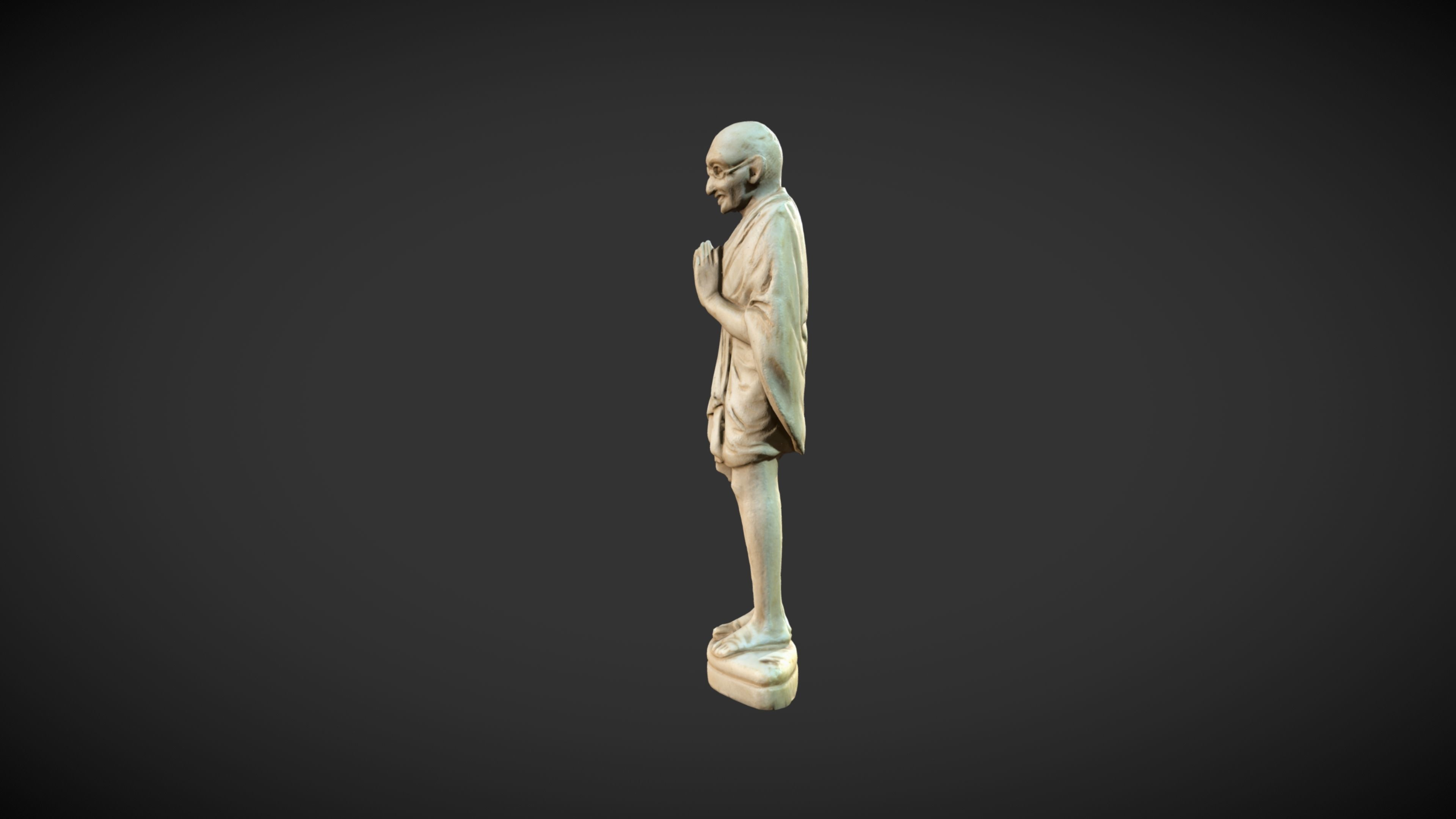 Ivory Gandhi v3 3DP 3D print model_8
