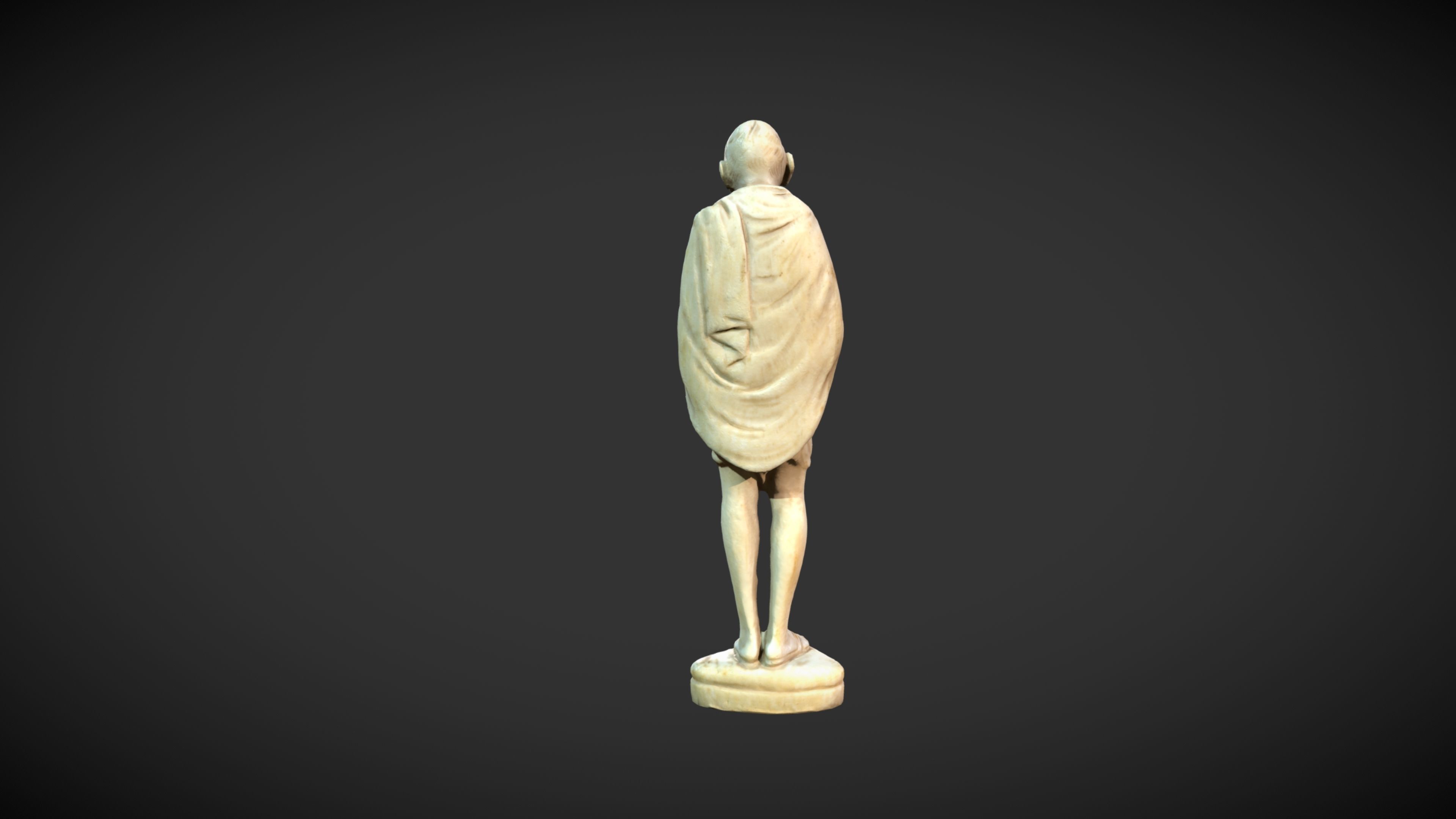 Ivory Gandhi v3 3DP 3D print model_7