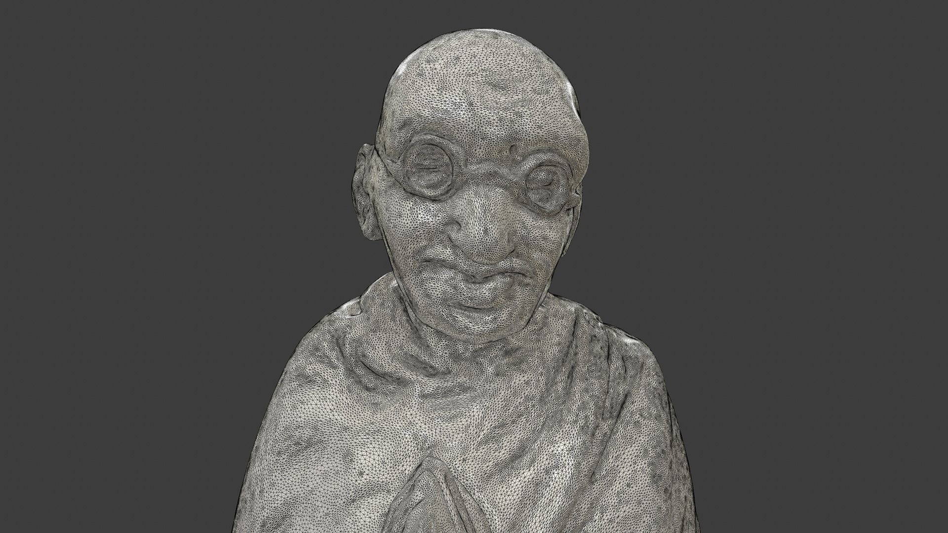 Ivory Gandhi v3 3DP 3D print model_28