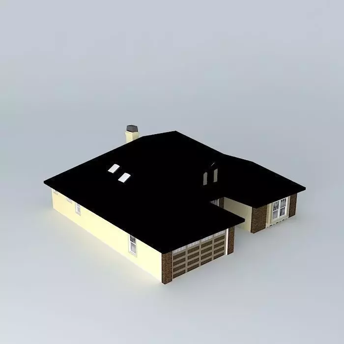 House project Free 3D model