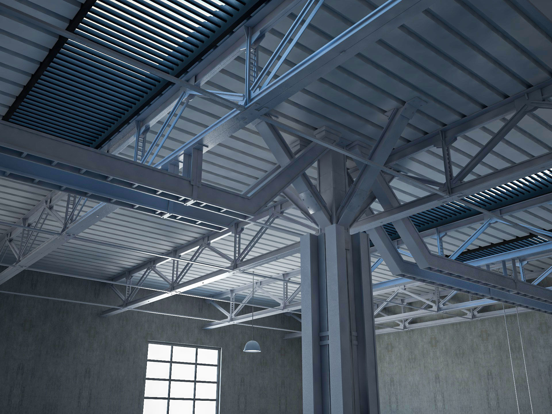 Exhibition Hall 5 3D model_10