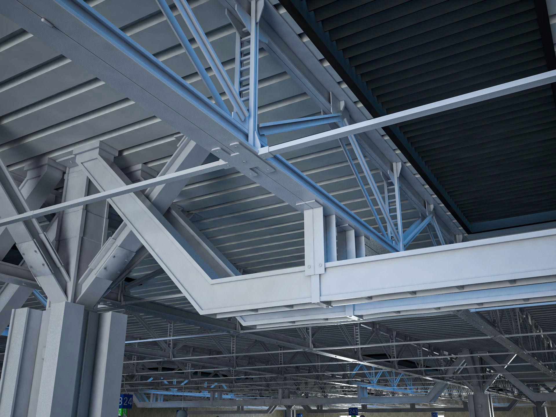 Exhibition Hall 5 3D model_9