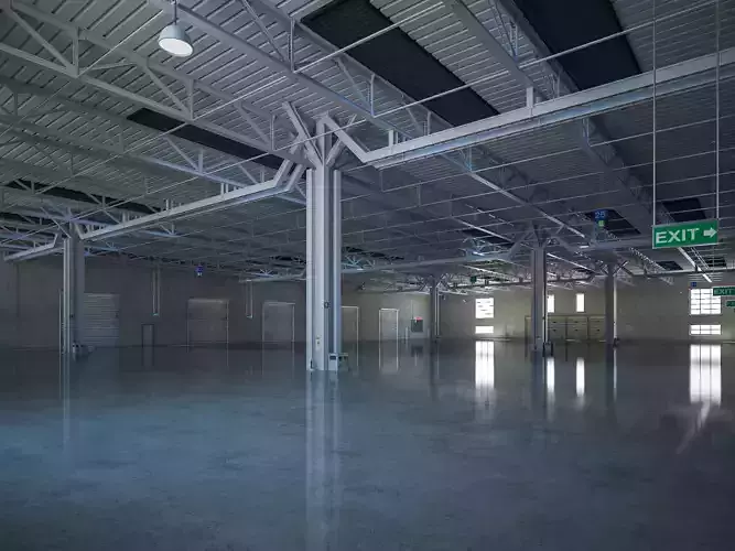 Exhibition Hall 5 3D model  Exhibition Hall 5 3D model