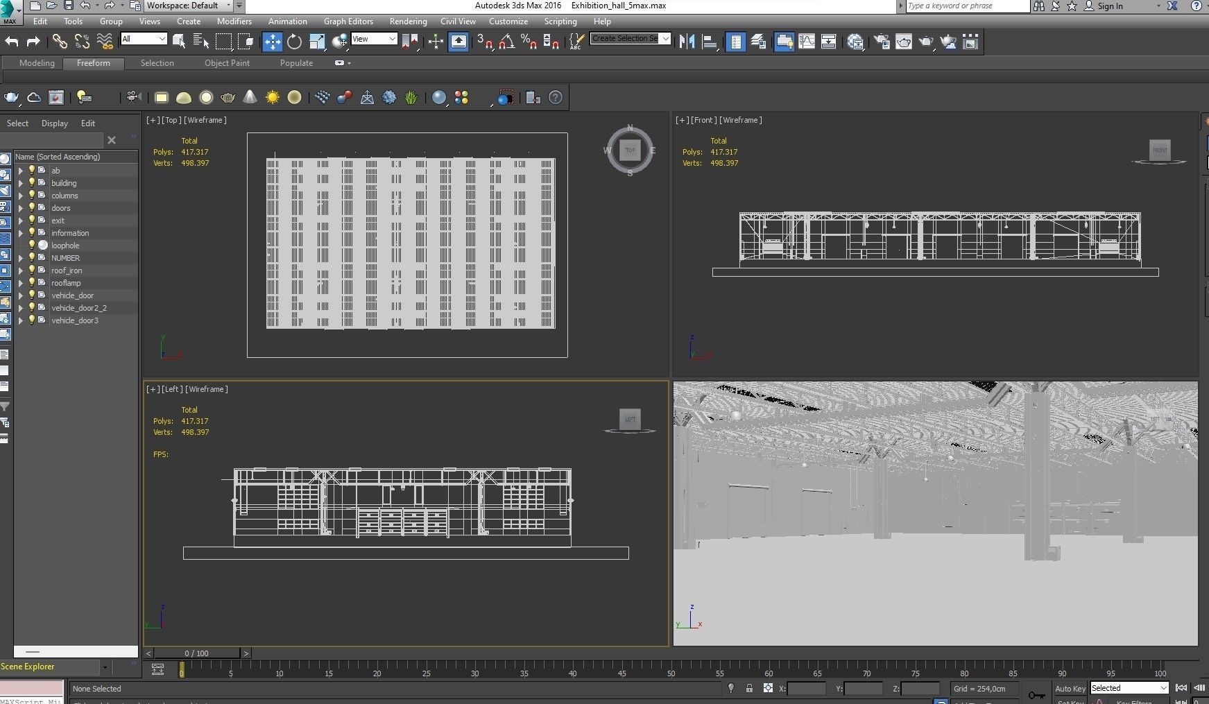 Exhibition Hall 5 3D model_24