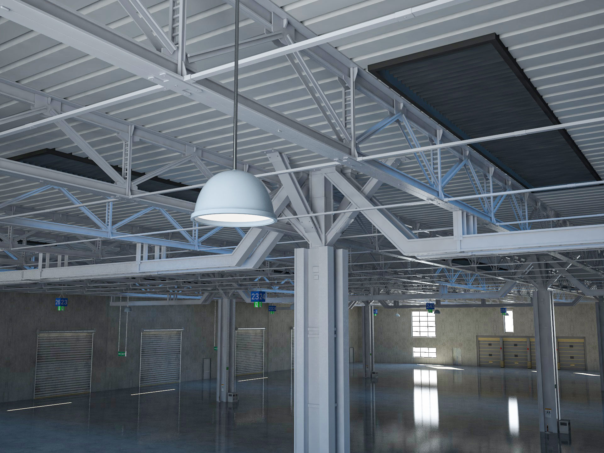 Exhibition Hall 5 3D model_8