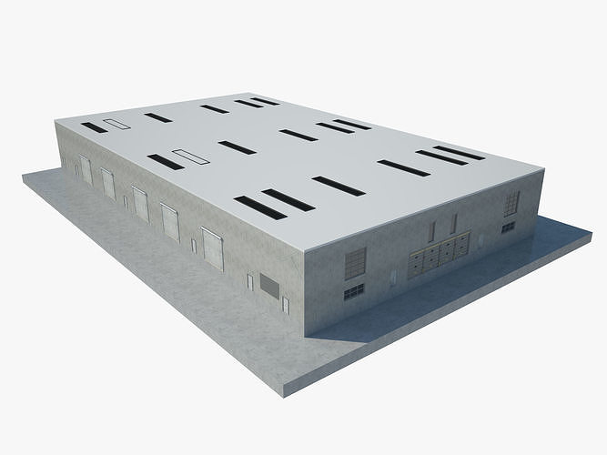 Exhibition Hall 5 3D model 3