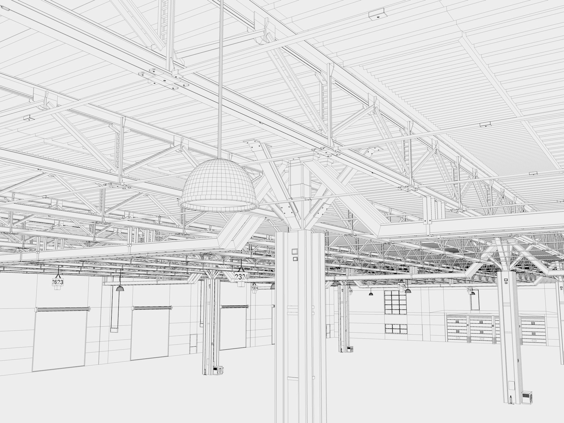 Exhibition Hall 5 3D model_12