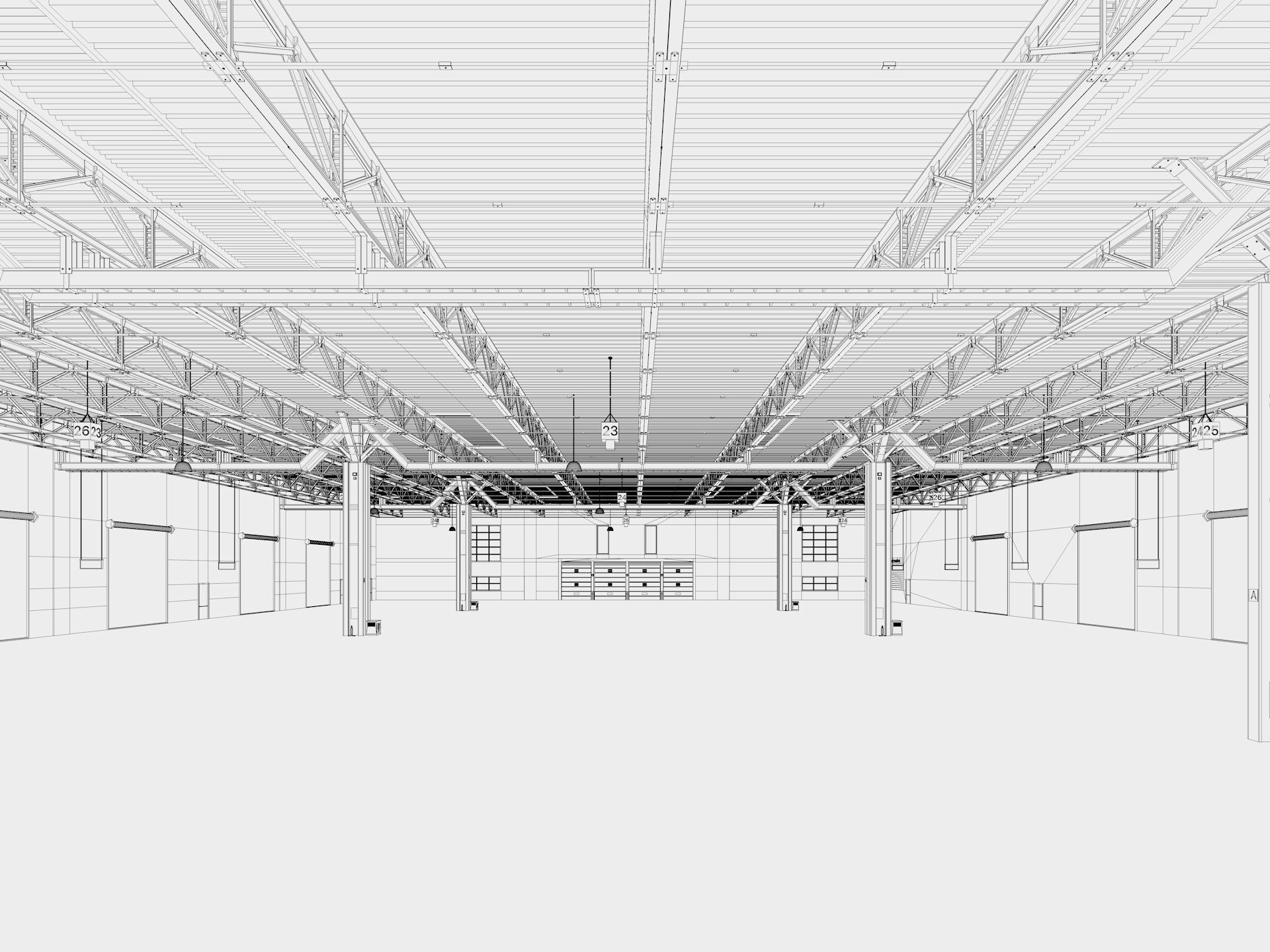Exhibition Hall 5 3D model_13