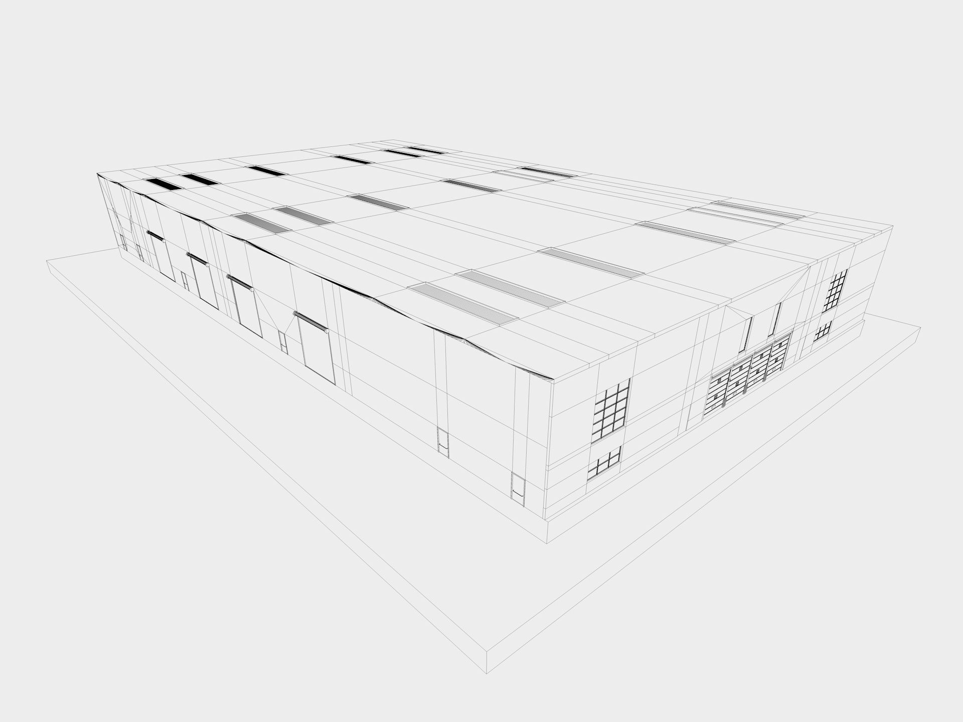 Exhibition Hall 5 3D model_14