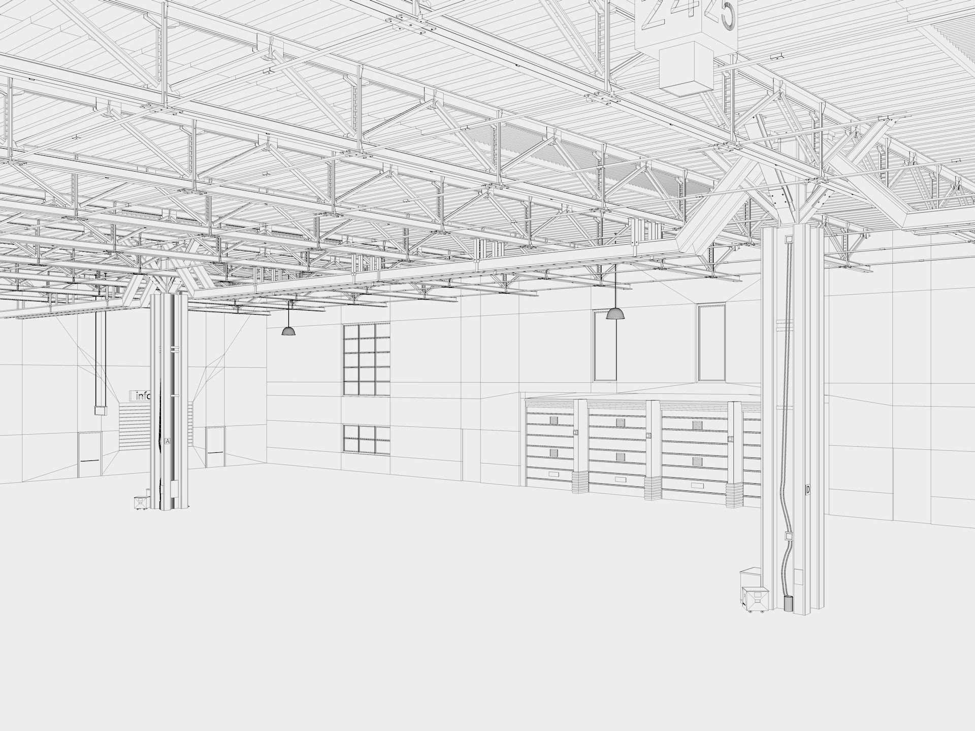 Exhibition Hall 5 3D model_21