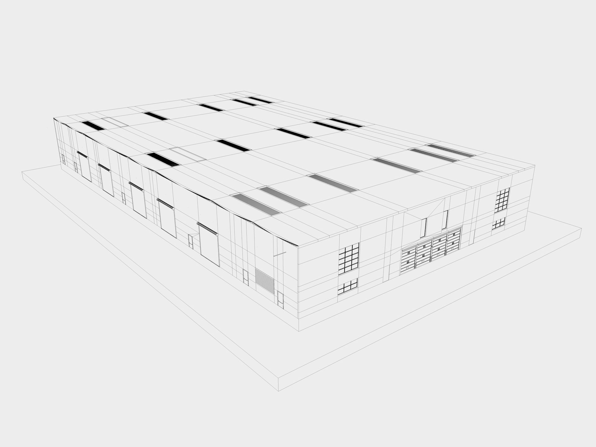 Exhibition Hall 5 3D model_20