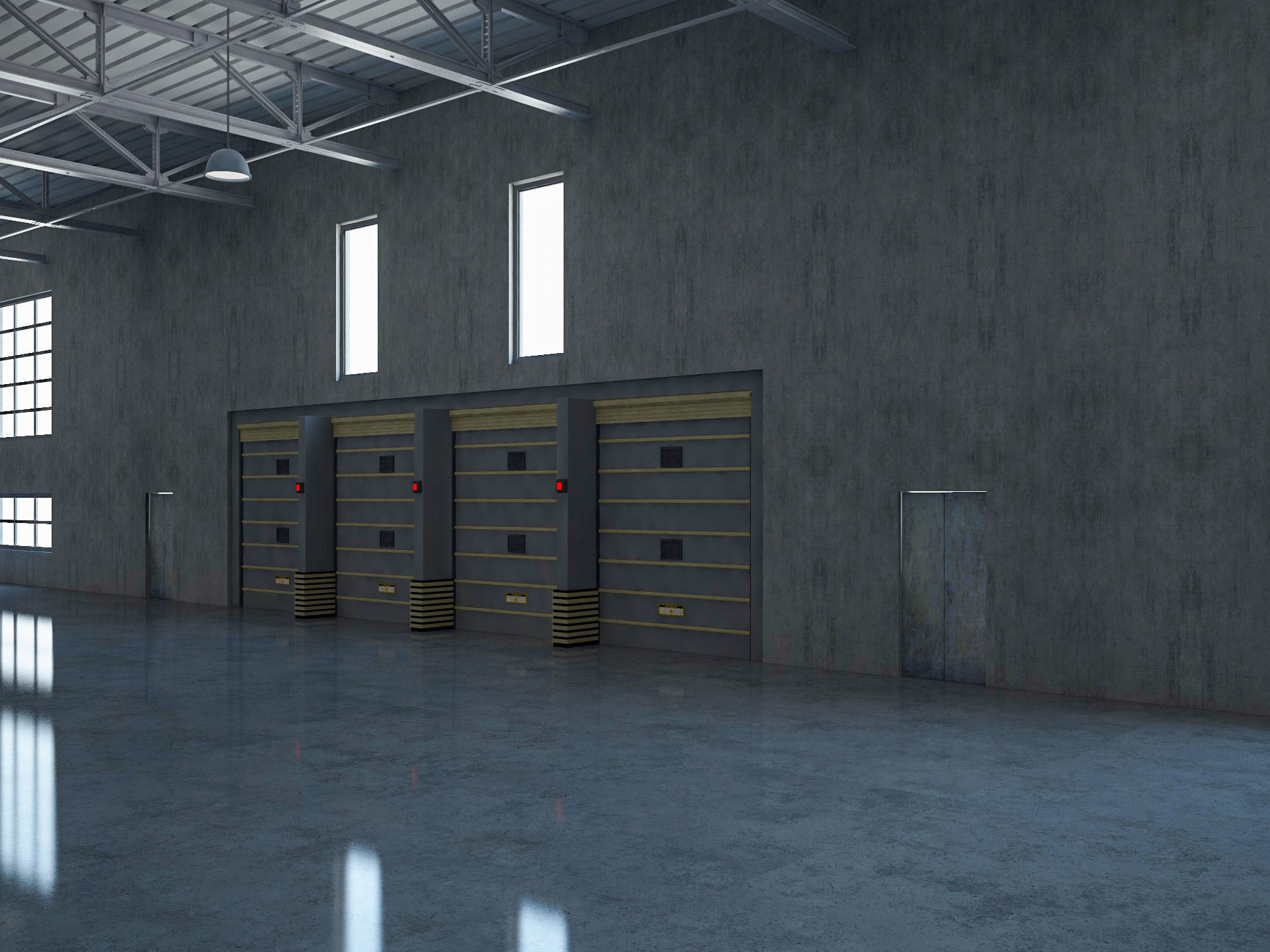 Exhibition Hall 5 3D model_7