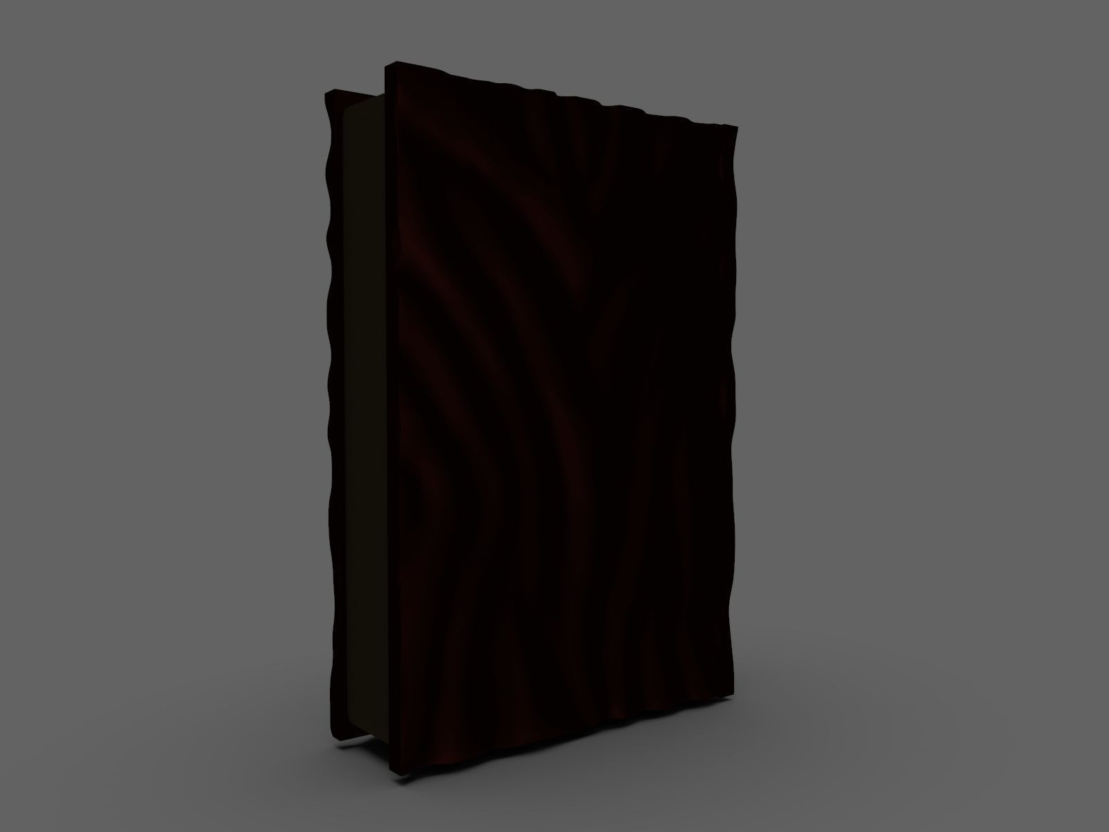 Necronomicon door with eye 3D print model_4