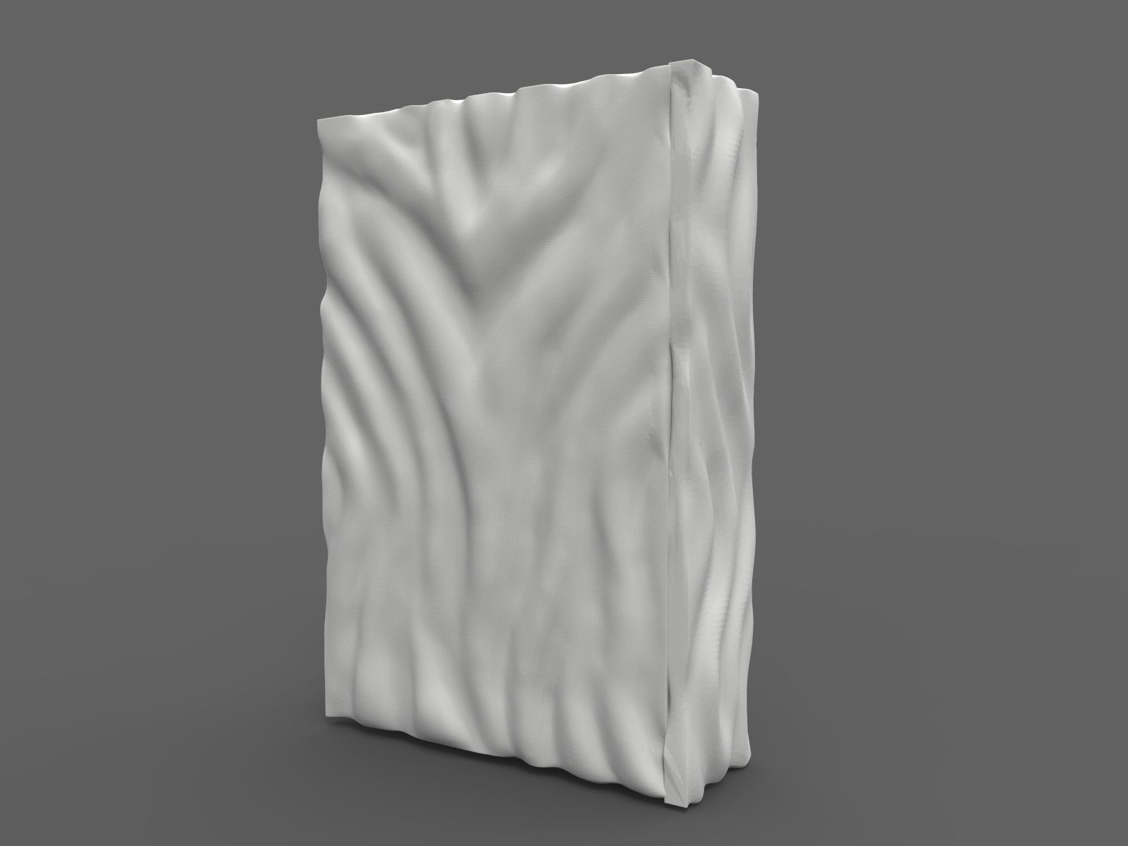 Necronomicon door with eye 3D print model_12