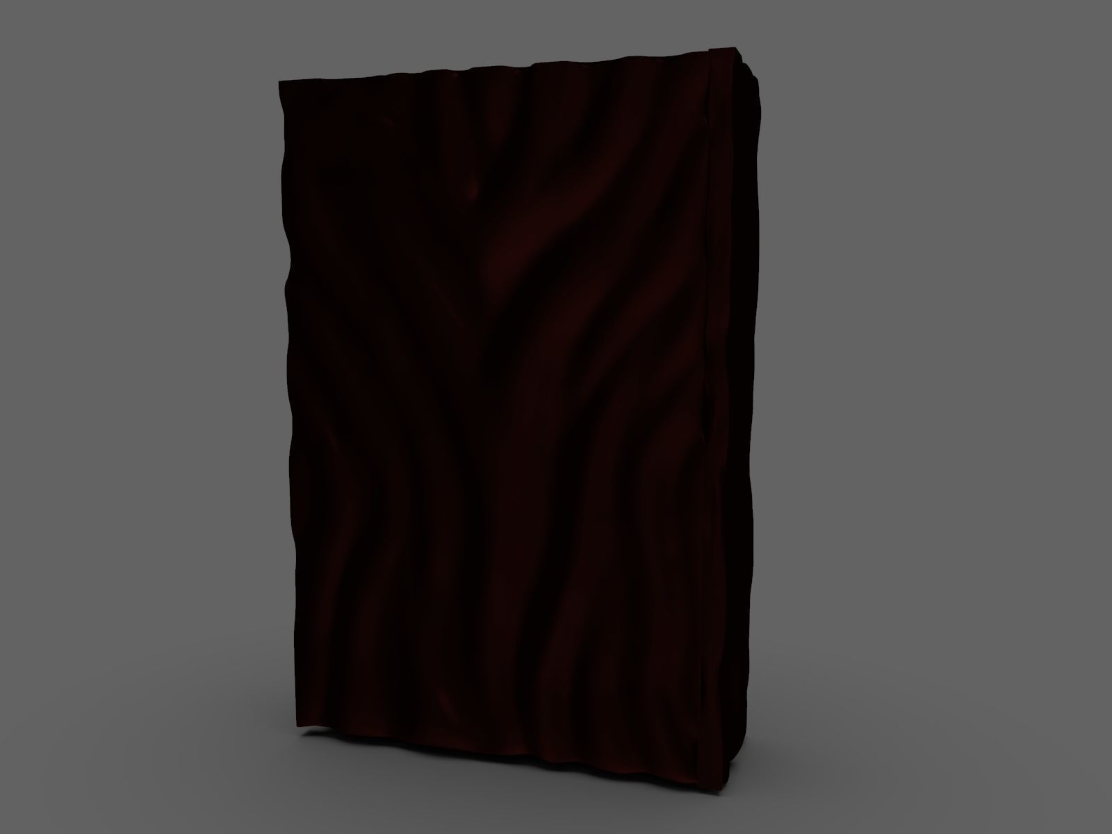 Necronomicon door with eye 3D print model_6