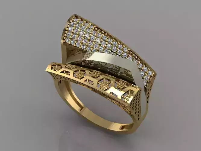 GC GOLD Y060 - Diamond set 3D model  3D print model