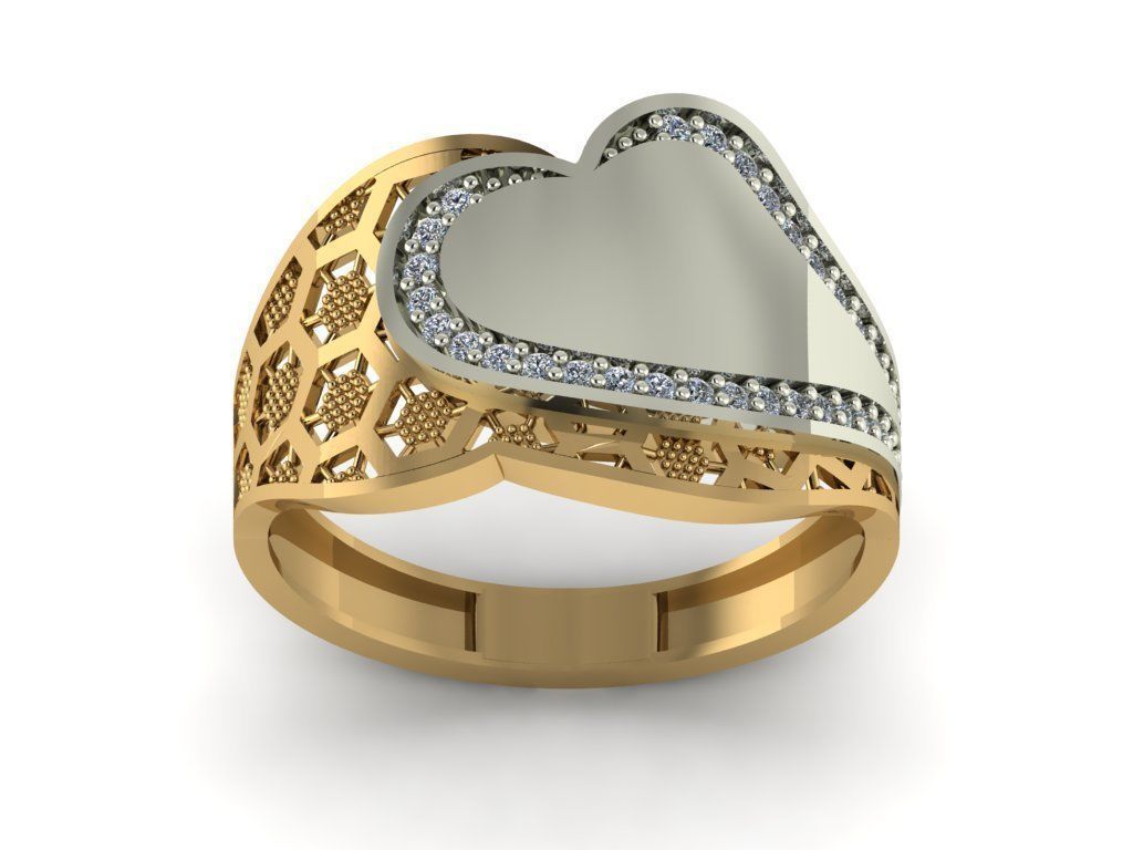 GC GOLD Y062 - Diamond set 3D model 3D print model_3