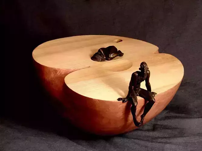 Adam and Eve 3D model 3D print model