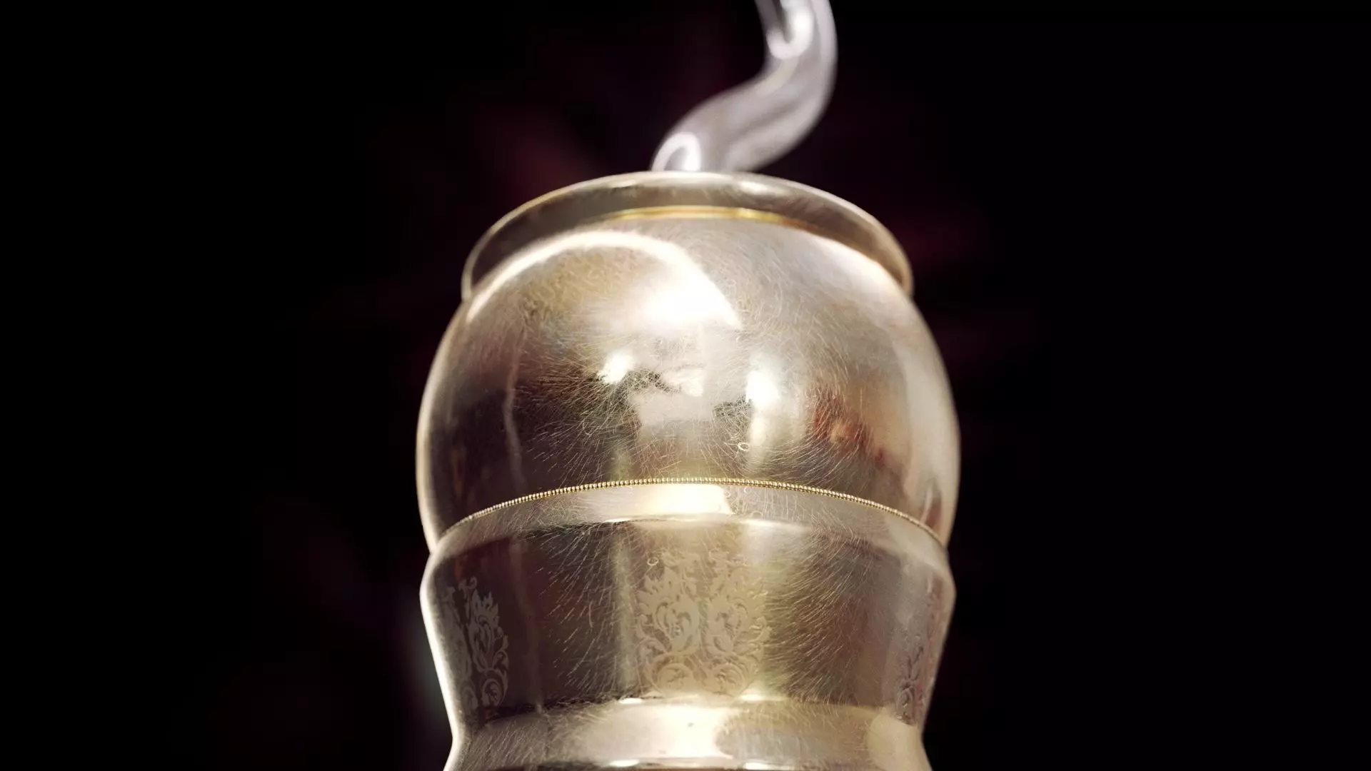 Hook golden PBR 3D model_0