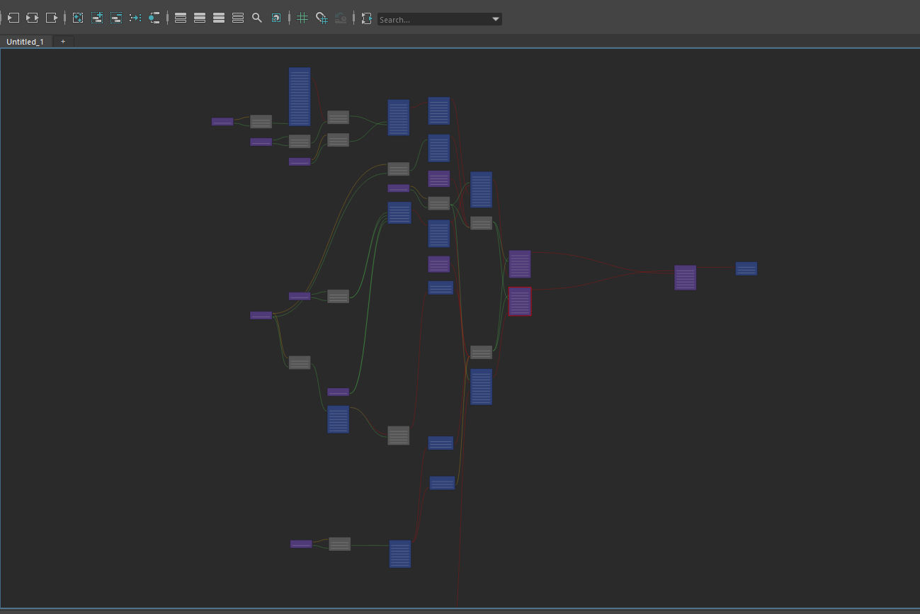 Hook golden PBR 3D model_5