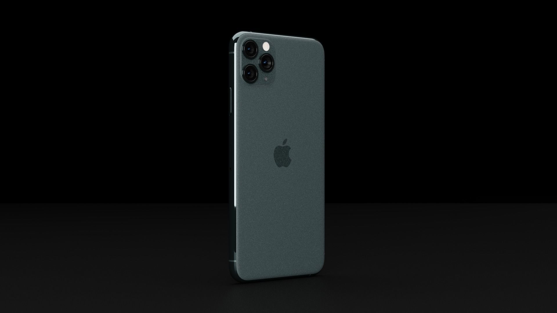 Apple iPhone 11 and 11 Pro and 11 Pro Max Official Colors Low-poly 3D model_26
