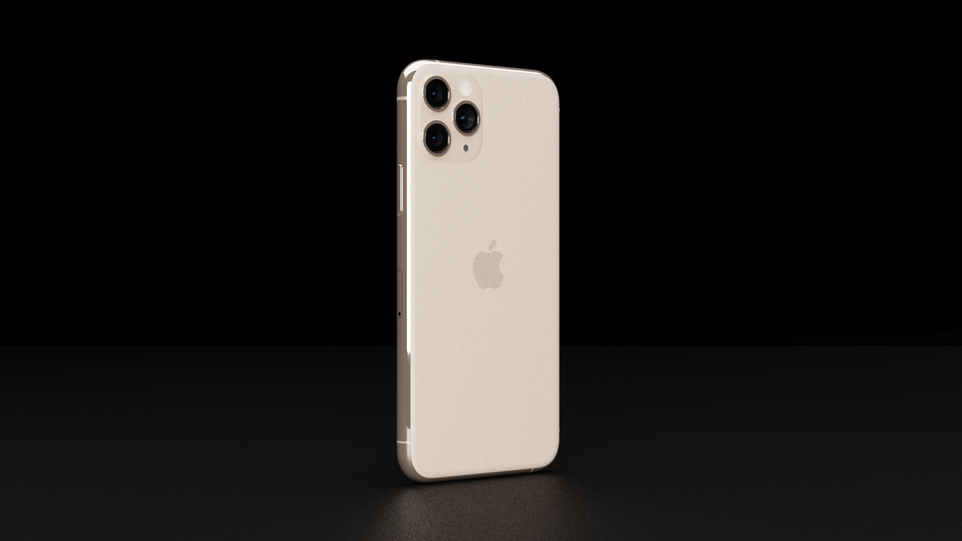 Apple iPhone 11 and 11 Pro and 11 Pro Max Official Colors Low-poly 3D model_20