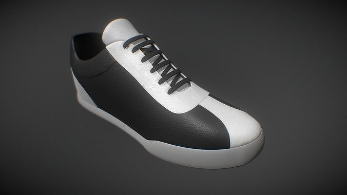 Sports Trainer Low-poly 3D model