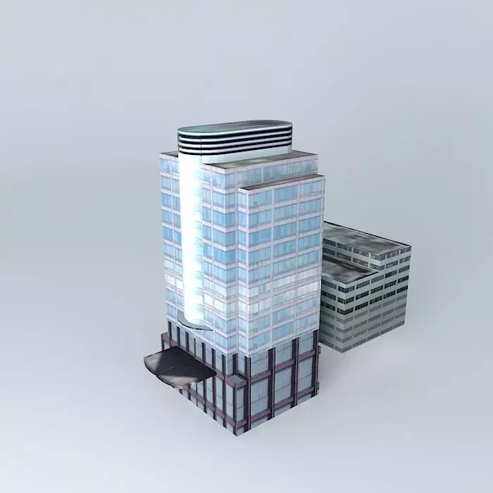 Plaza BII 3 3D model_0