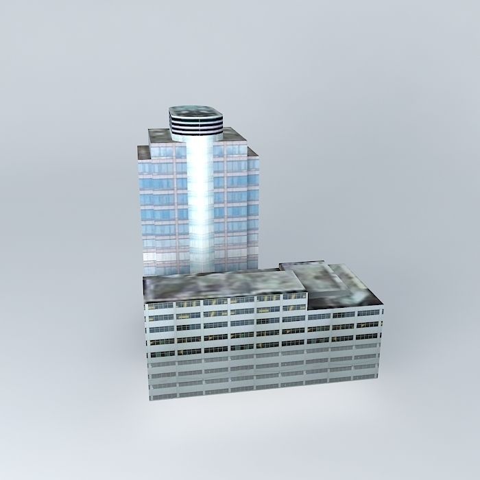Plaza BII 3 3D model_2