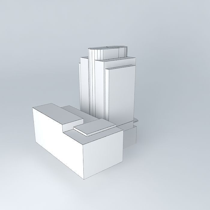 Plaza BII 3 3D model_4