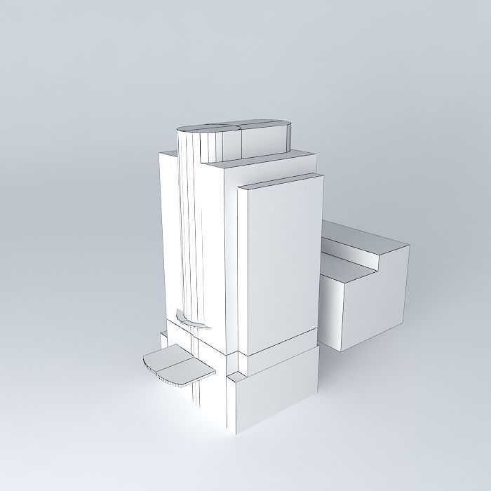 Plaza BII 3 3D model_3