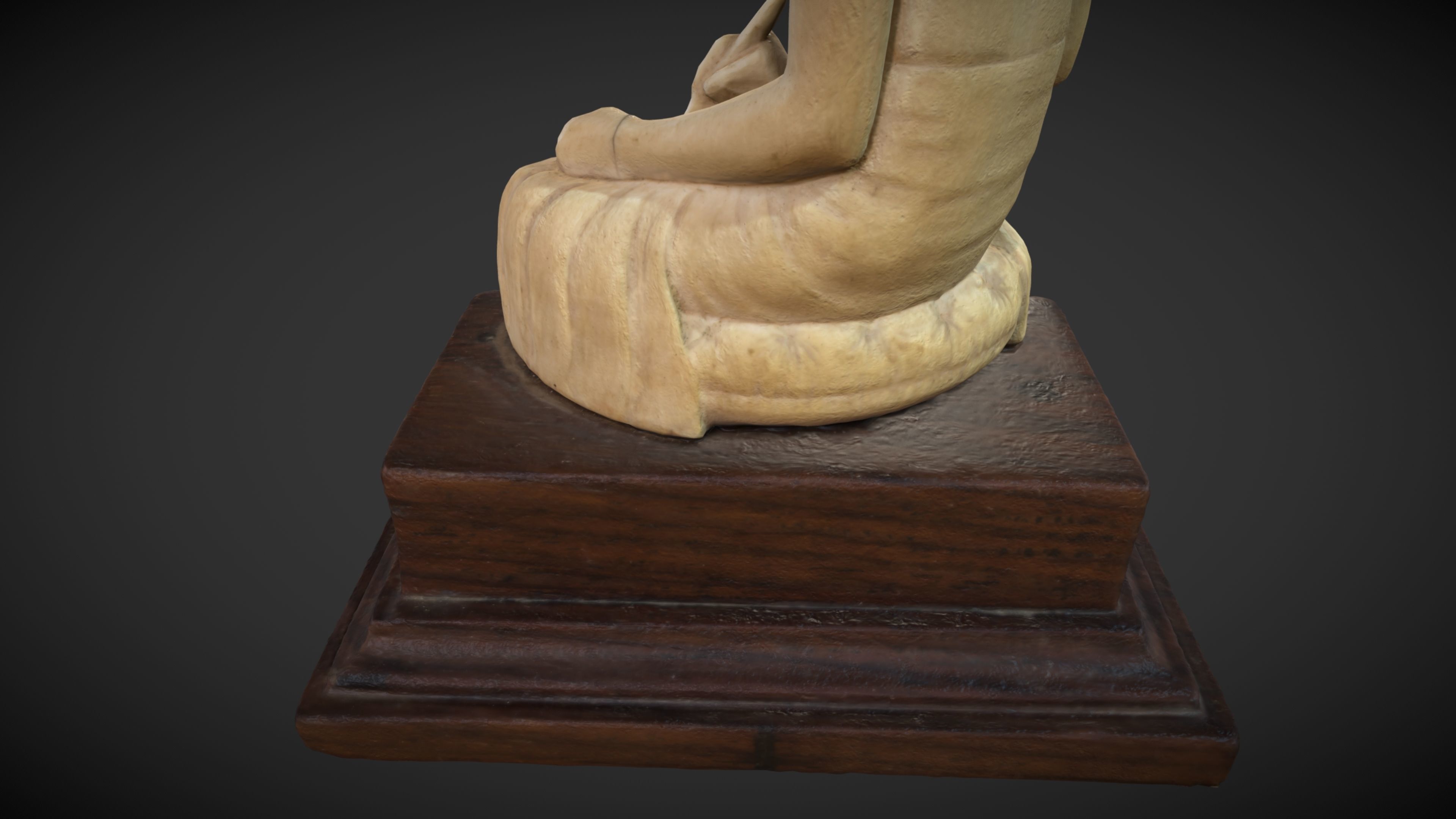 Ivory Gandhi v2 3DP 3D print model_29