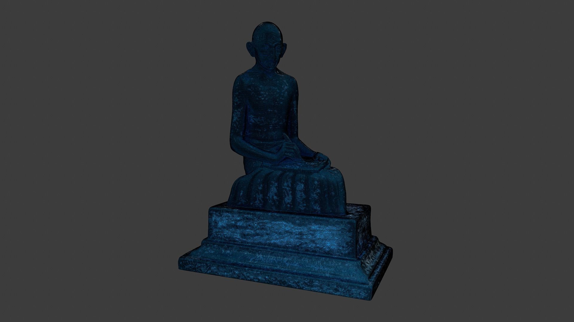 Ivory Gandhi v2 3DP 3D print model_20