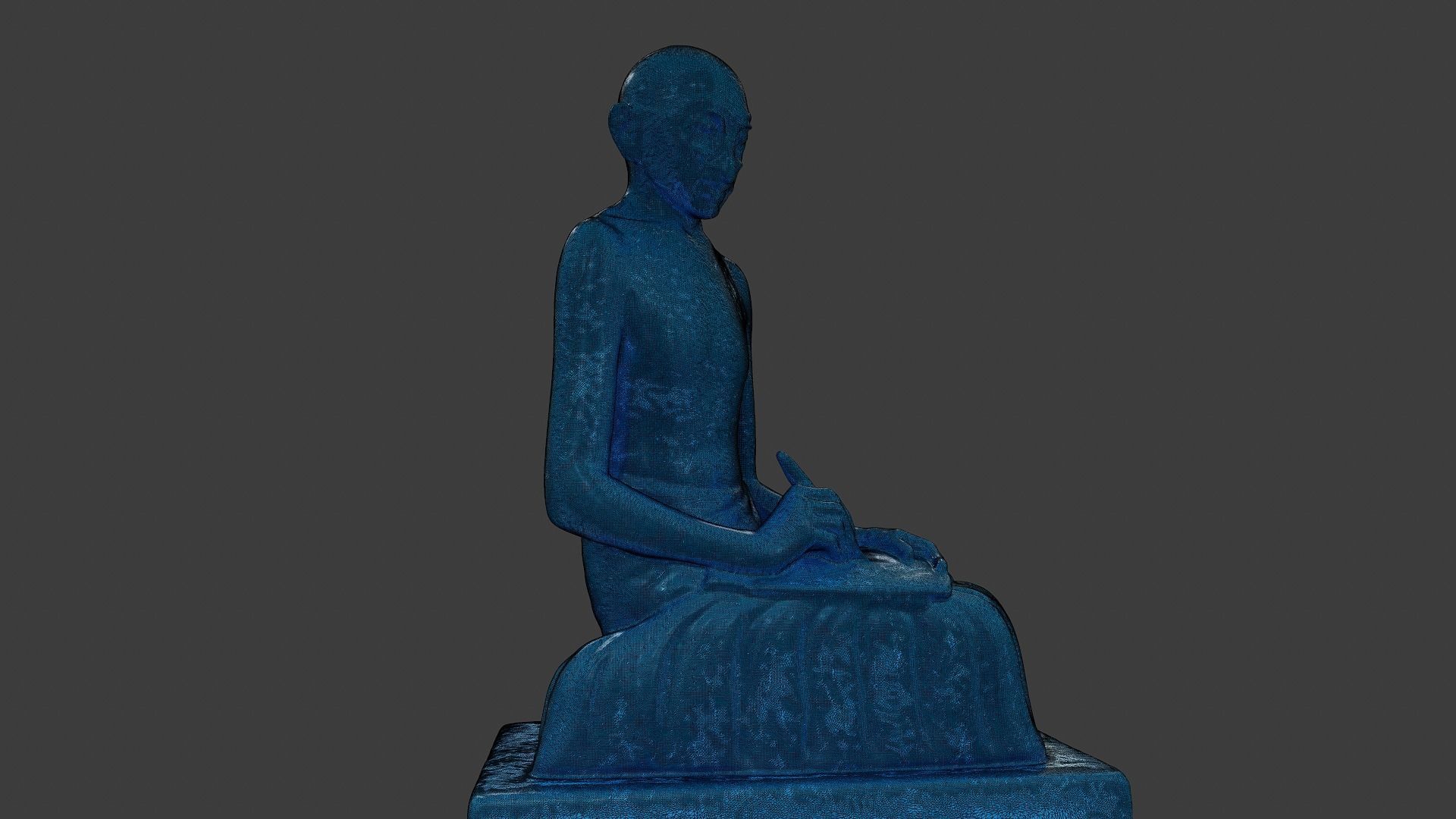 Ivory Gandhi v2 3DP 3D print model_19