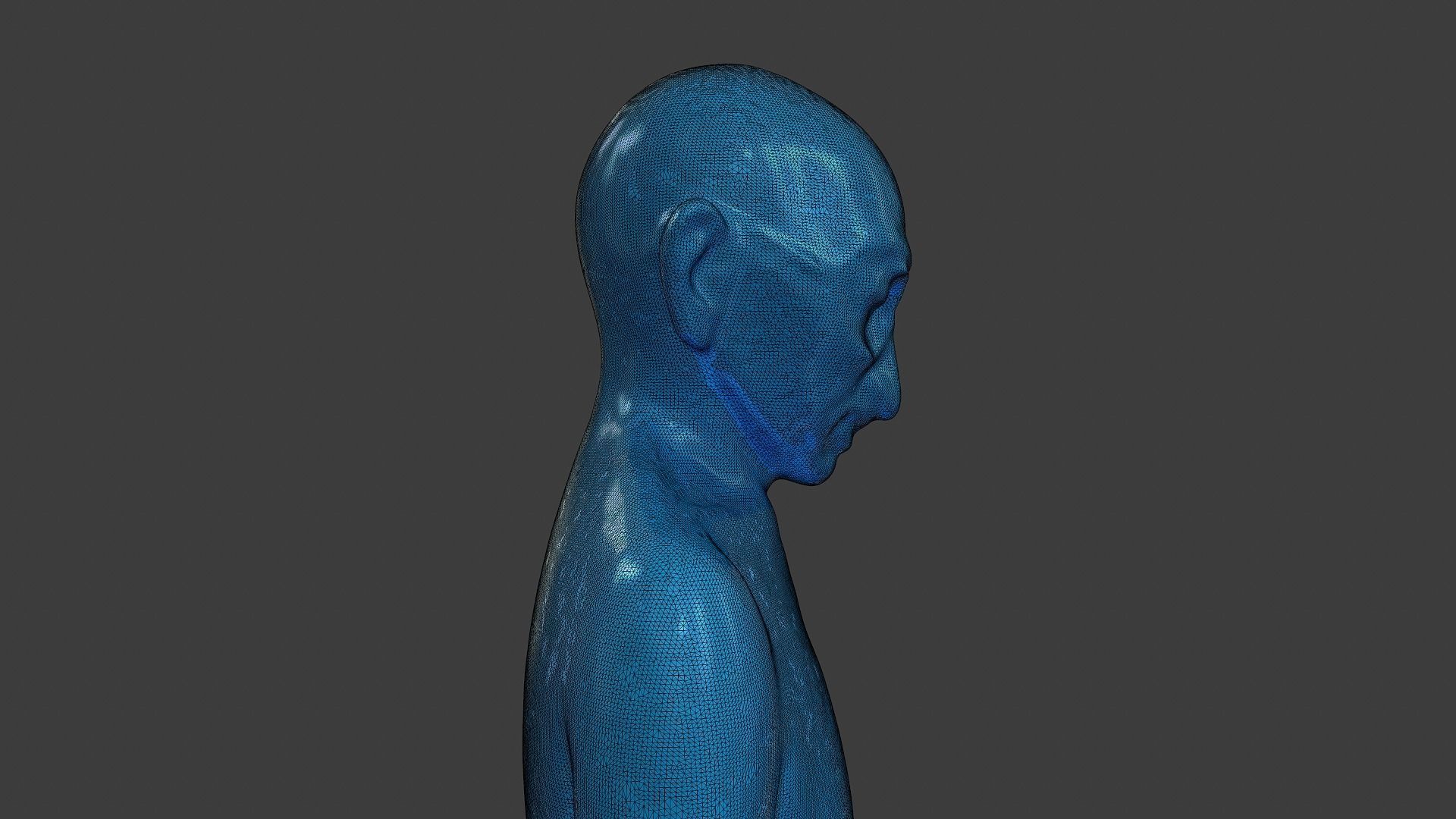 Ivory Gandhi v2 3DP 3D print model_18