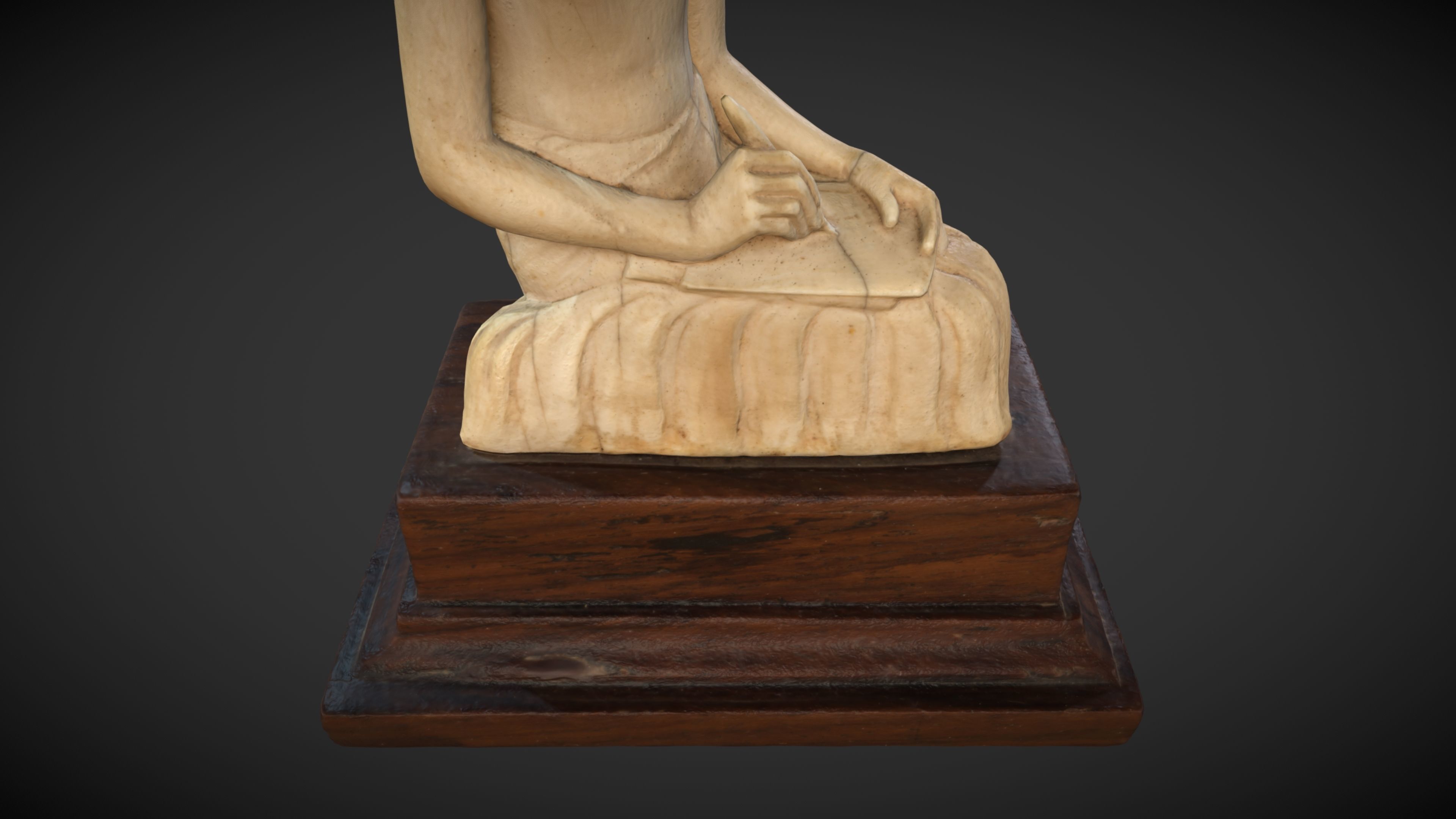 Ivory Gandhi v2 3DP 3D print model_28