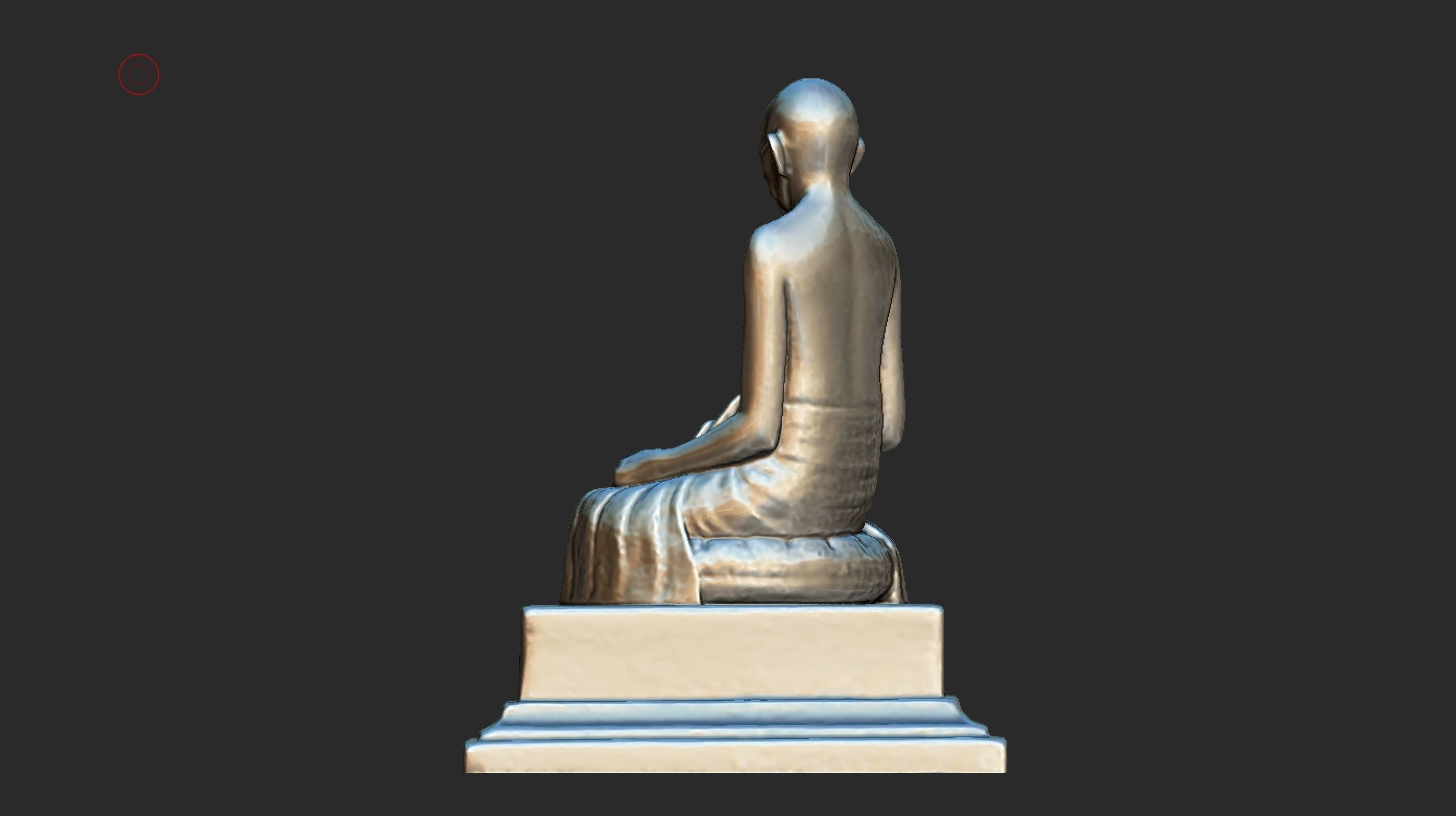 Ivory Gandhi v2 3DP 3D print model_7
