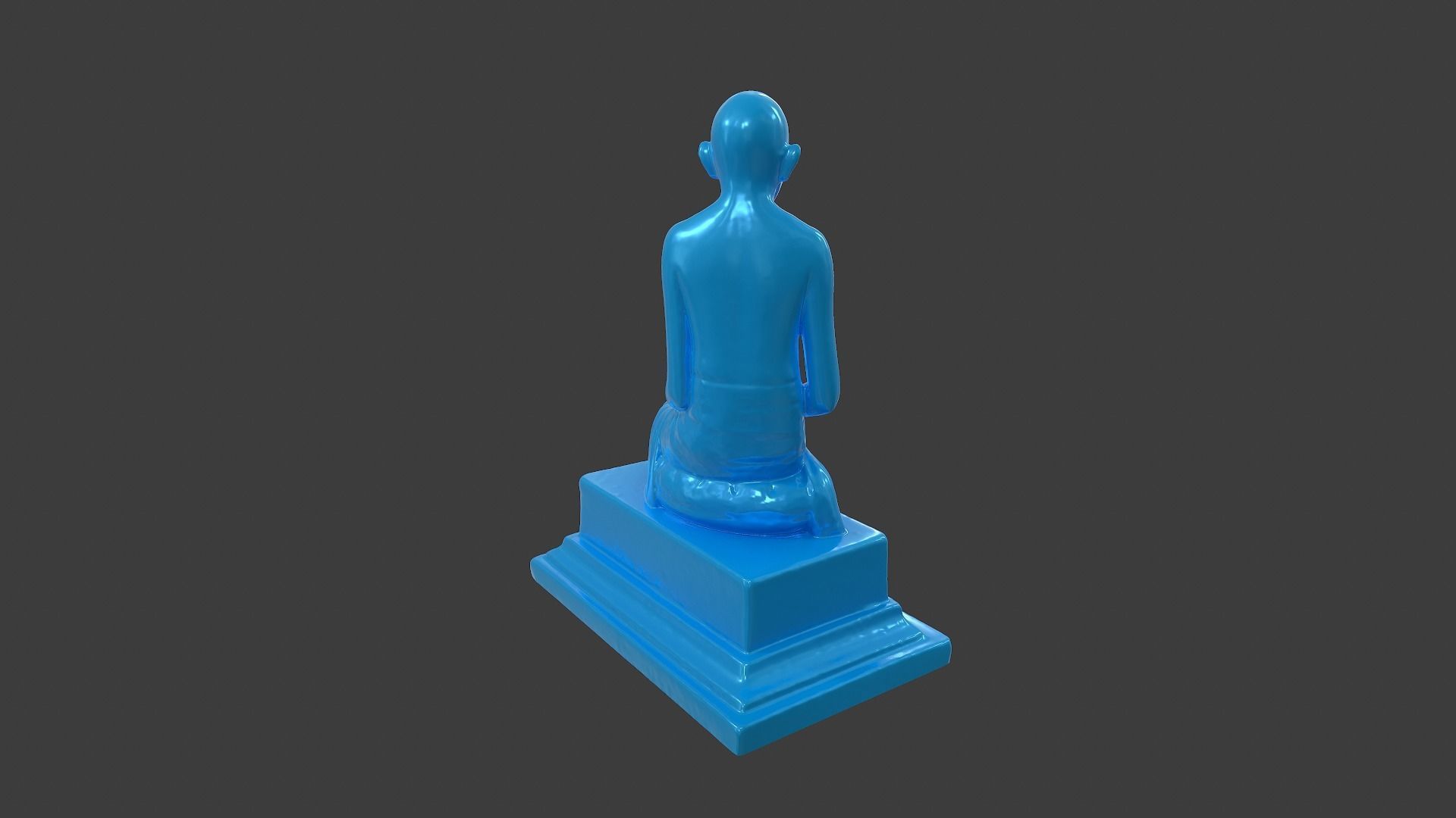 Ivory Gandhi v2 3DP 3D print model_12