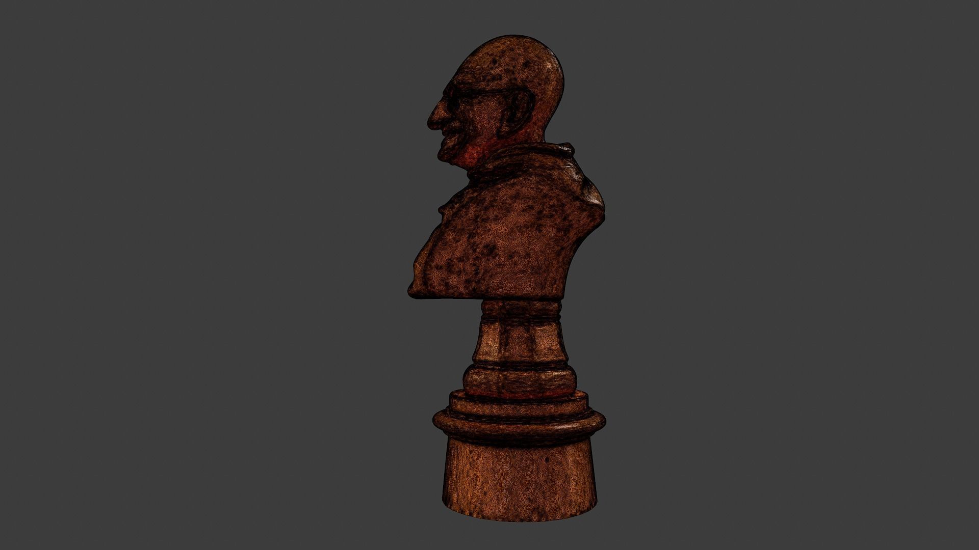 Ivory Gandhi v1 3DP 3D print model_69