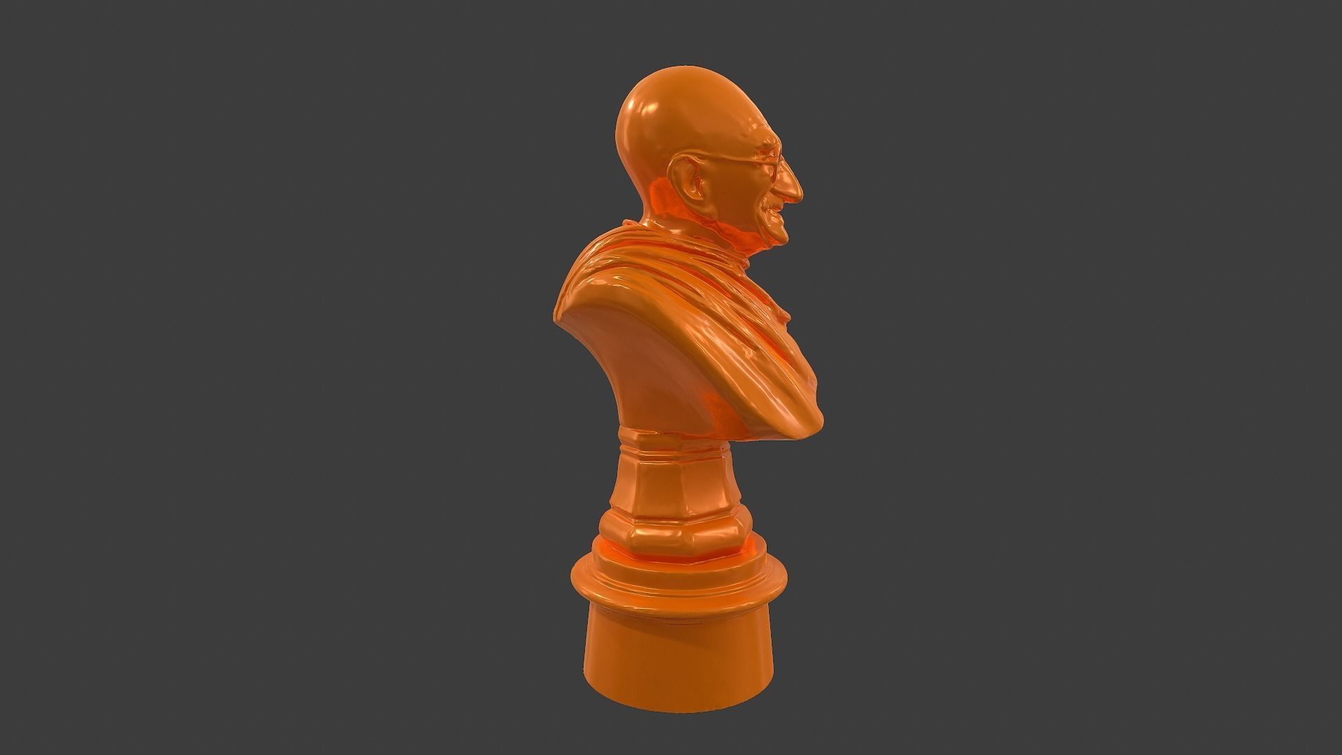 Ivory Gandhi v1 3DP 3D print model_20