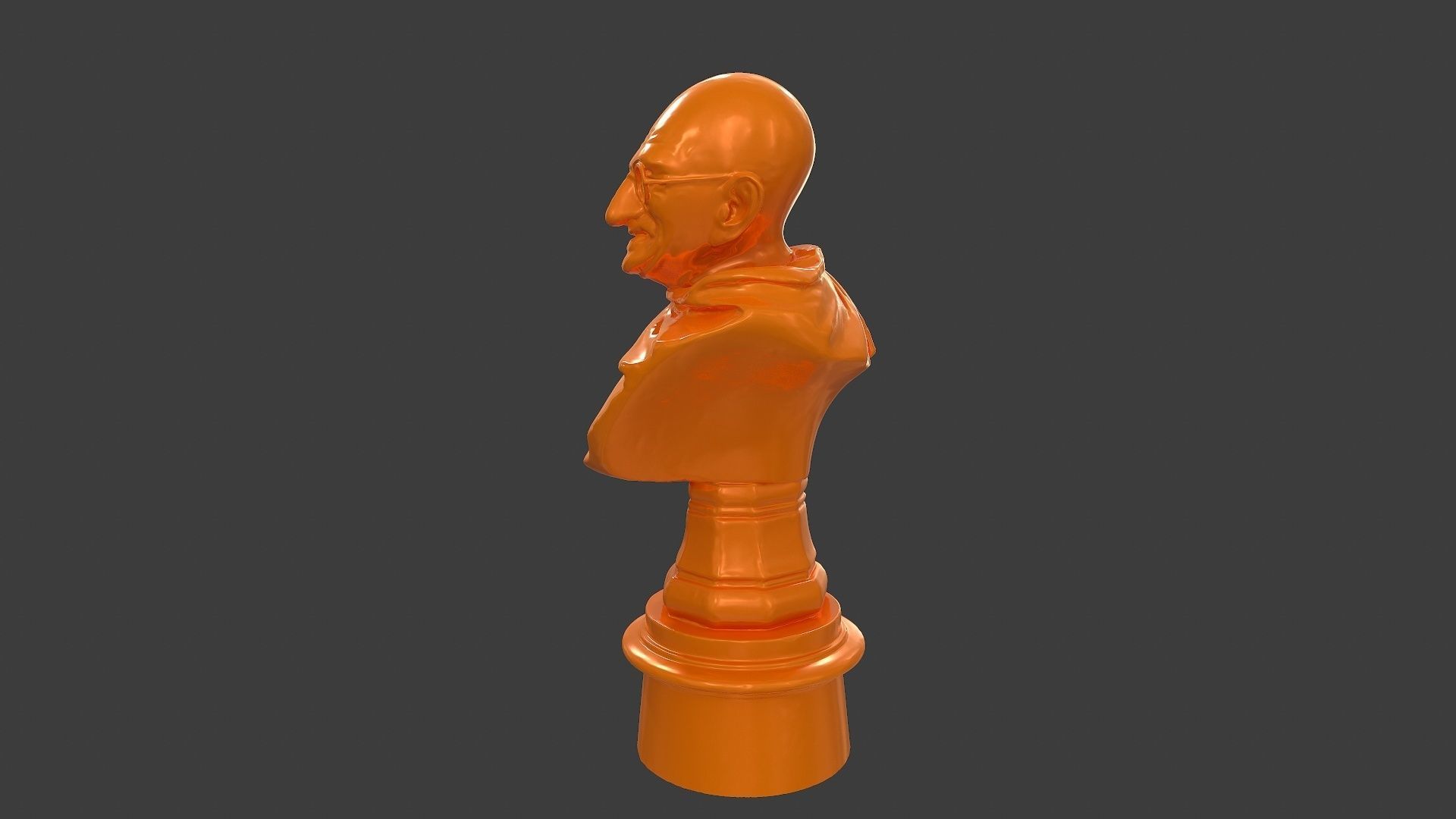 Ivory Gandhi v1 3DP 3D print model_11