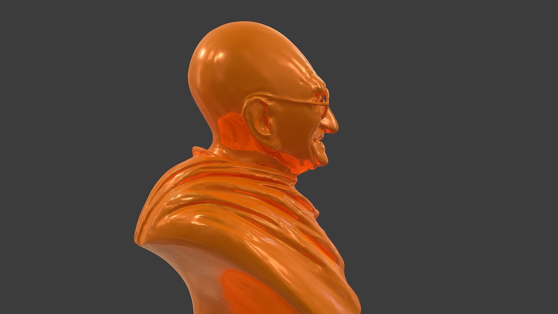 Ivory Gandhi v1 3DP 3D print model_67