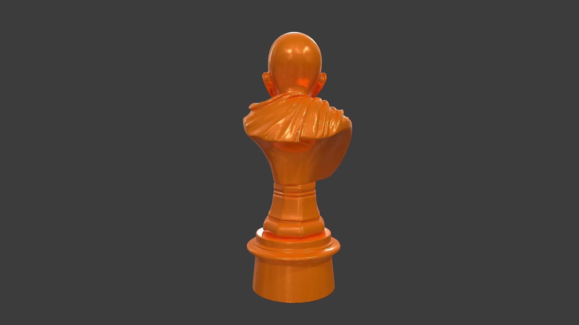 Ivory Gandhi v1 3DP 3D print model_23
