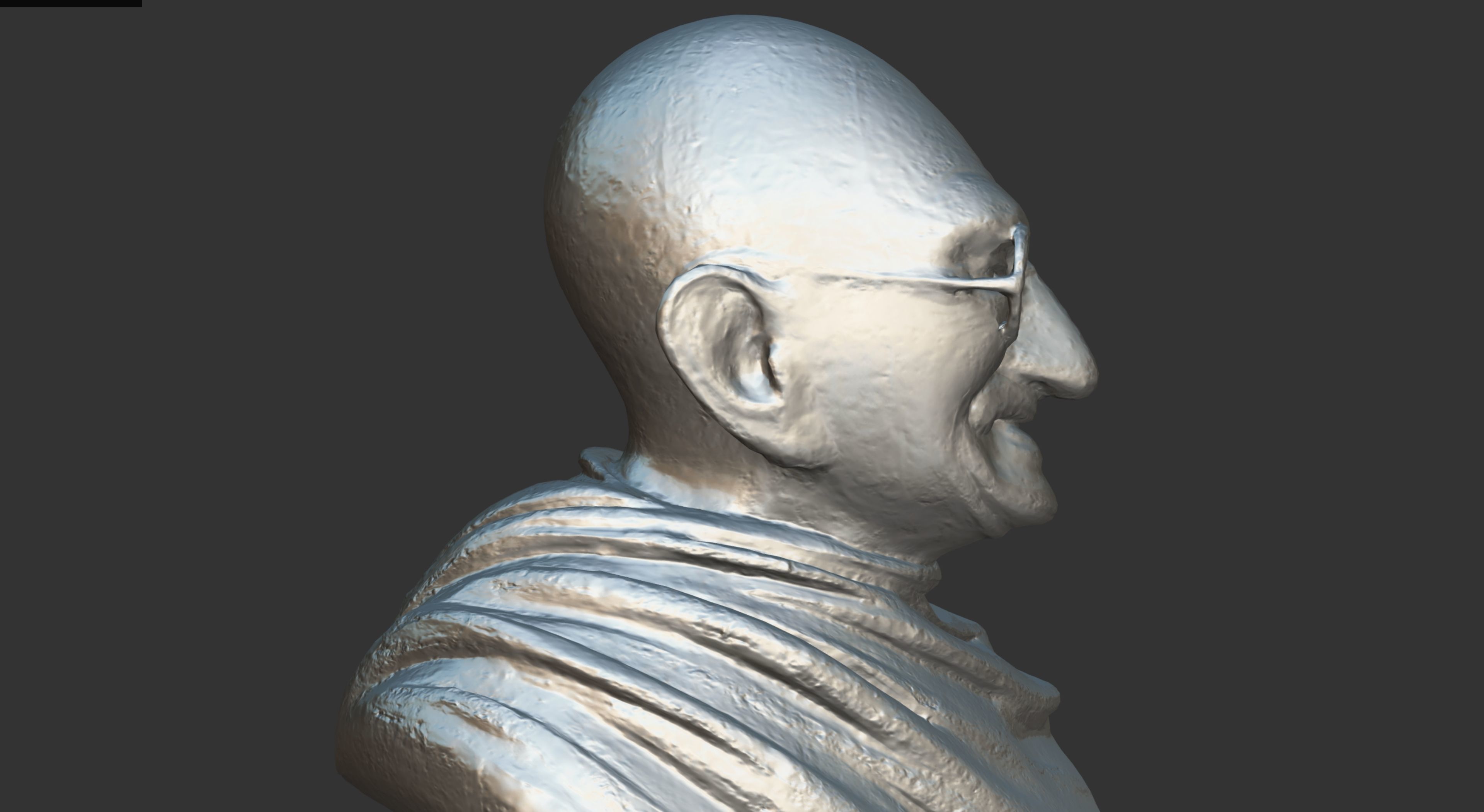 Ivory Gandhi v1 3DP 3D print model_83