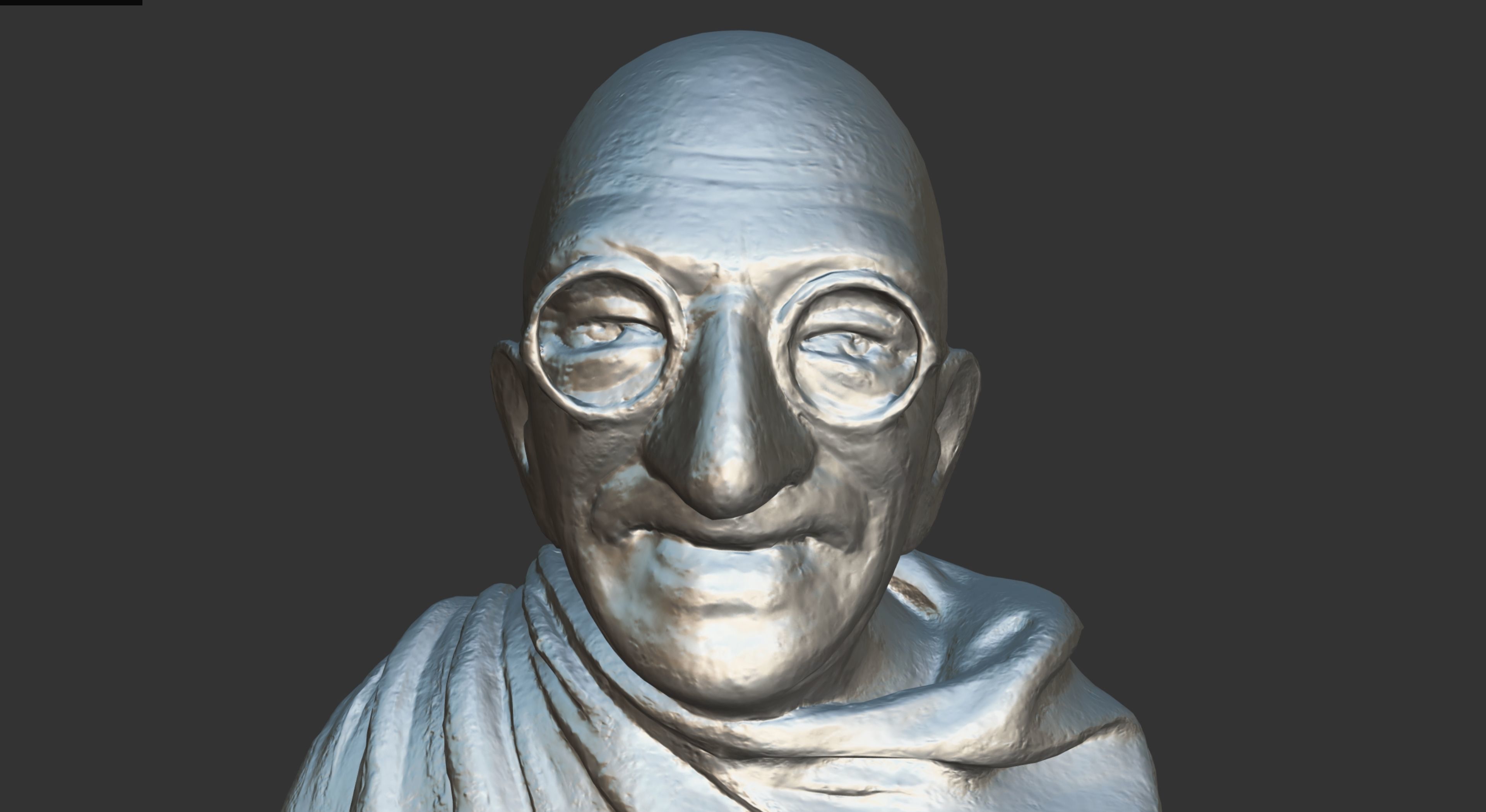 Ivory Gandhi v1 3DP 3D print model_82