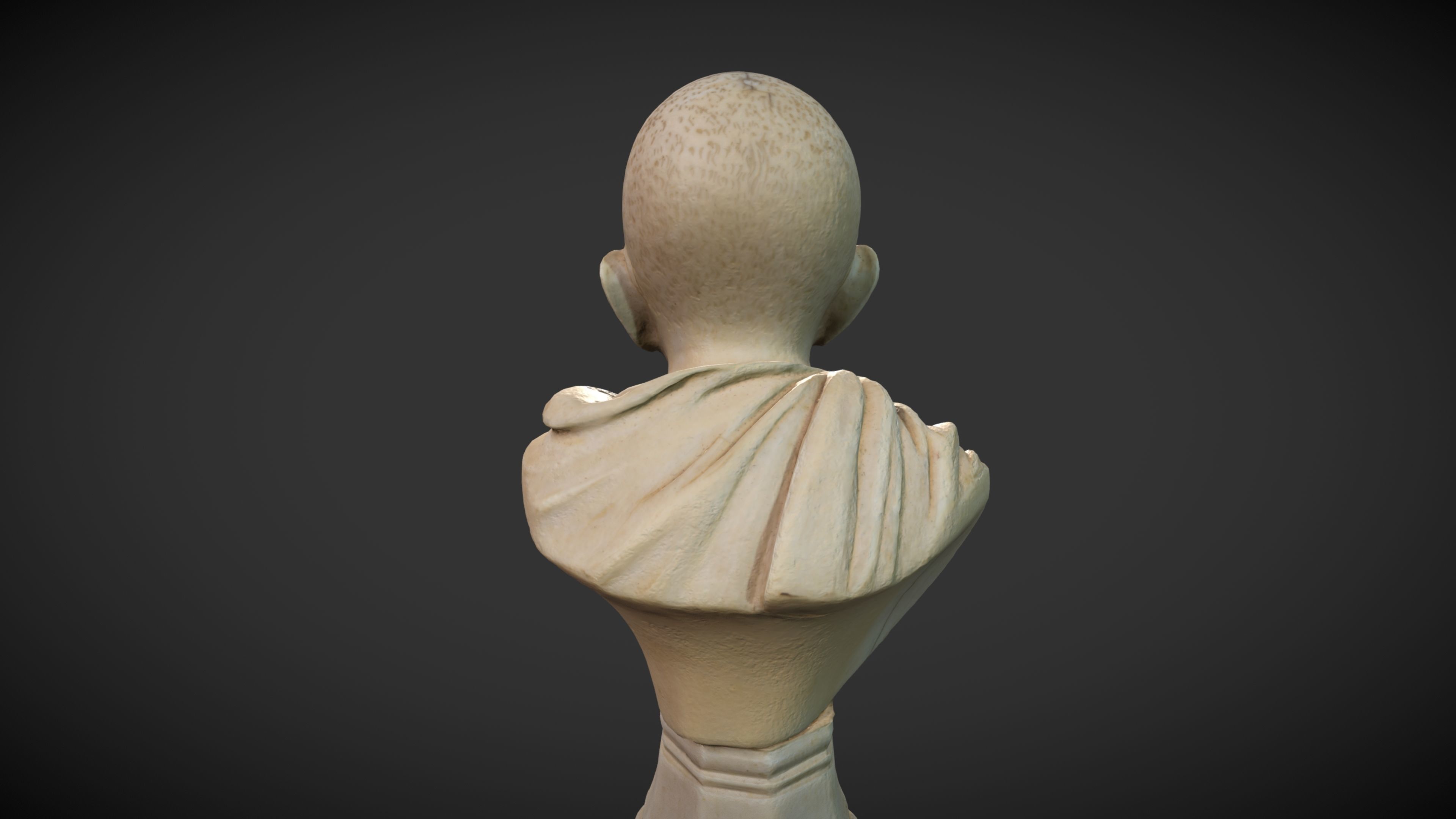 Ivory Gandhi v1 3DP 3D print model_38