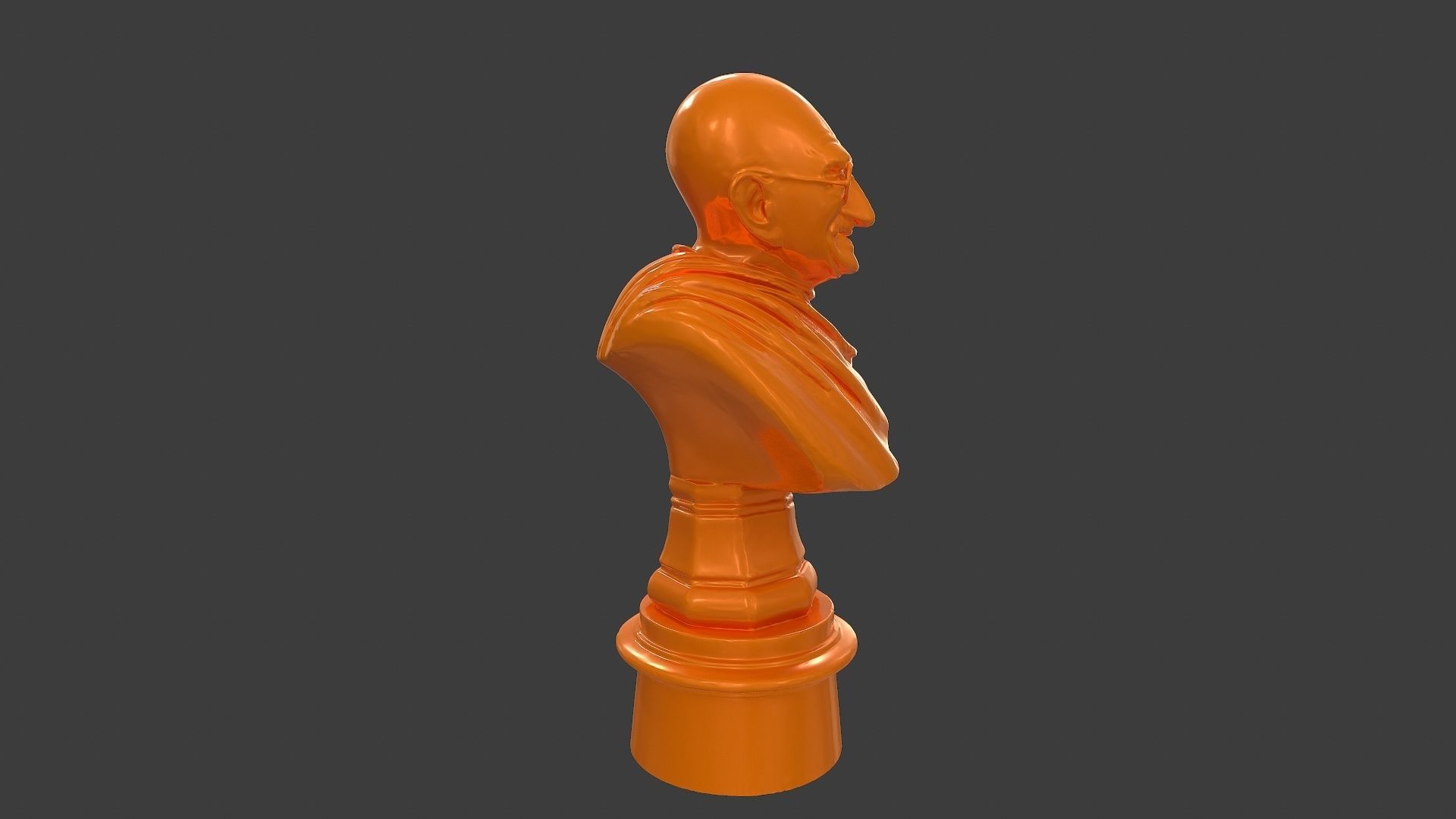 Ivory Gandhi v1 3DP 3D print model_47
